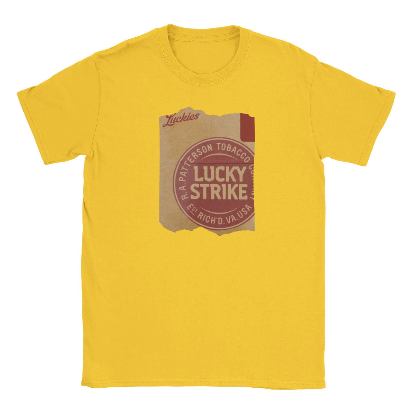 Lucky Strike classic | T-shirt Unisex - Tshirt-Fabriek.nl