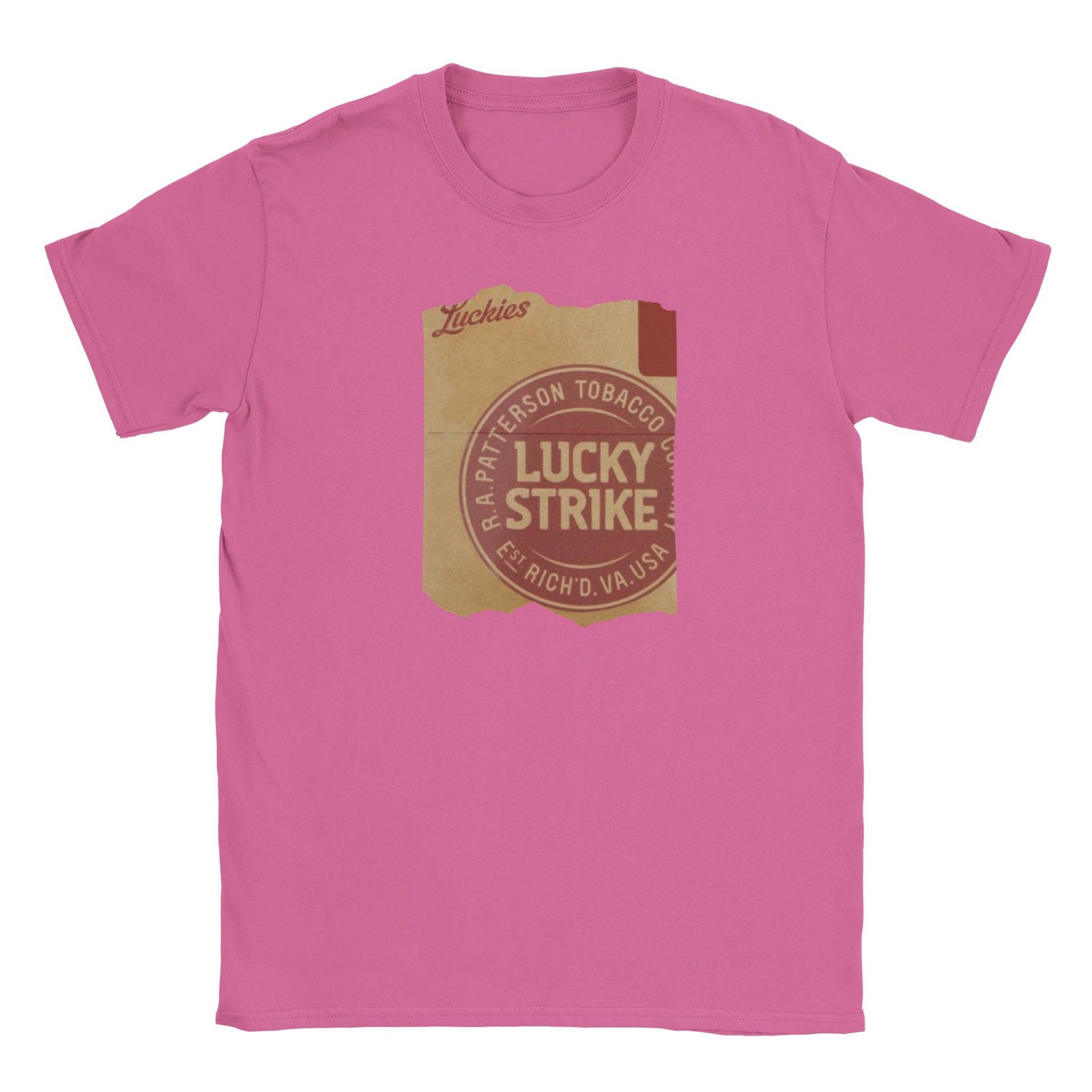 Lucky Strike classic | T-shirt Unisex - Tshirt-Fabriek.nl