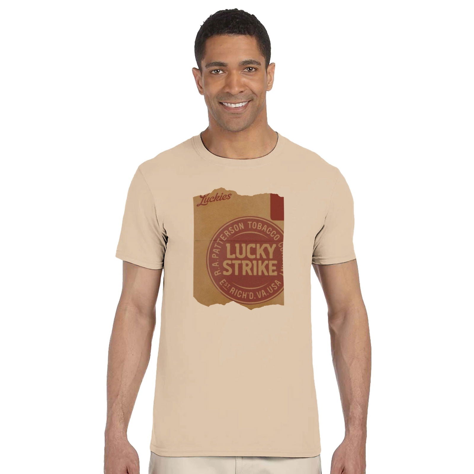 Lucky Strike classic | T-shirt Unisex - Tshirt-Fabriek.nl