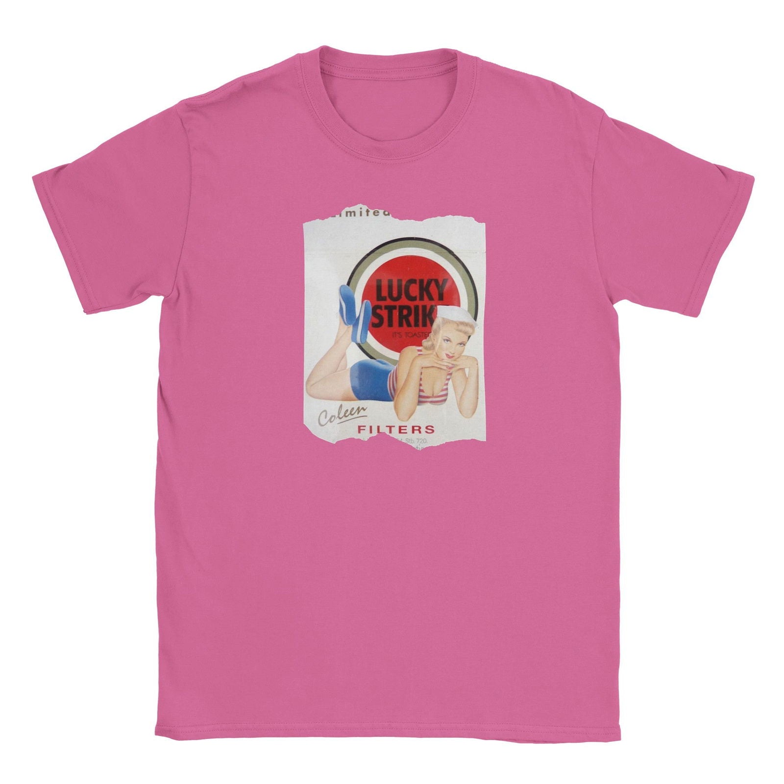 Lucky Strike coleen | T-shirt Unisex - Tshirt-Fabriek.nl