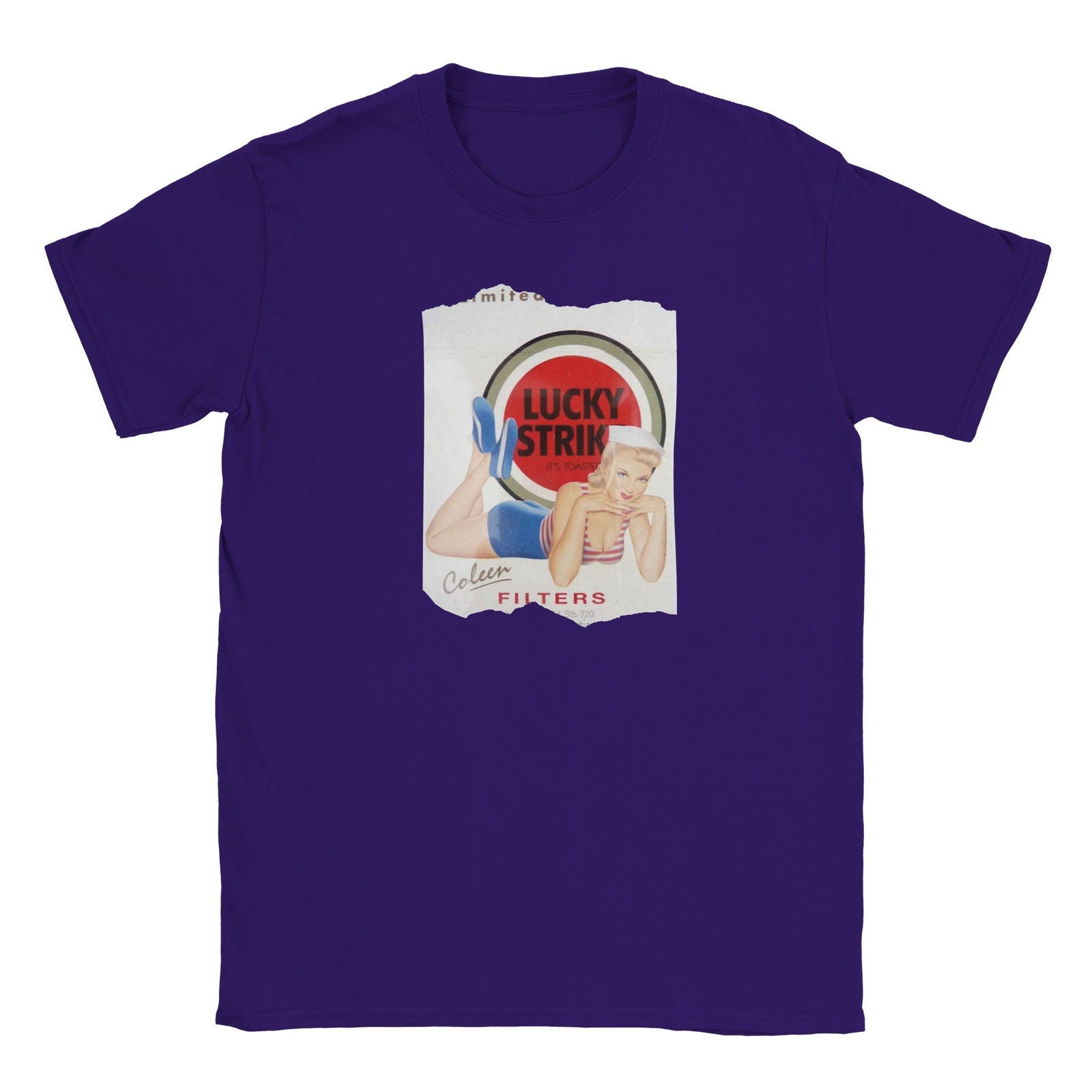 Lucky Strike coleen | T-shirt Unisex - Tshirt-Fabriek.nl