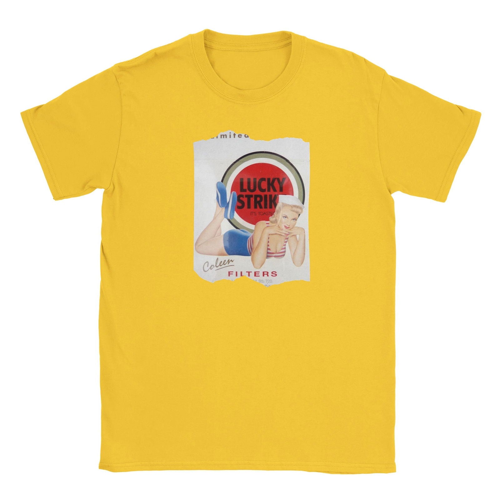 Lucky Strike coleen | T-shirt Unisex - Tshirt-Fabriek.nl