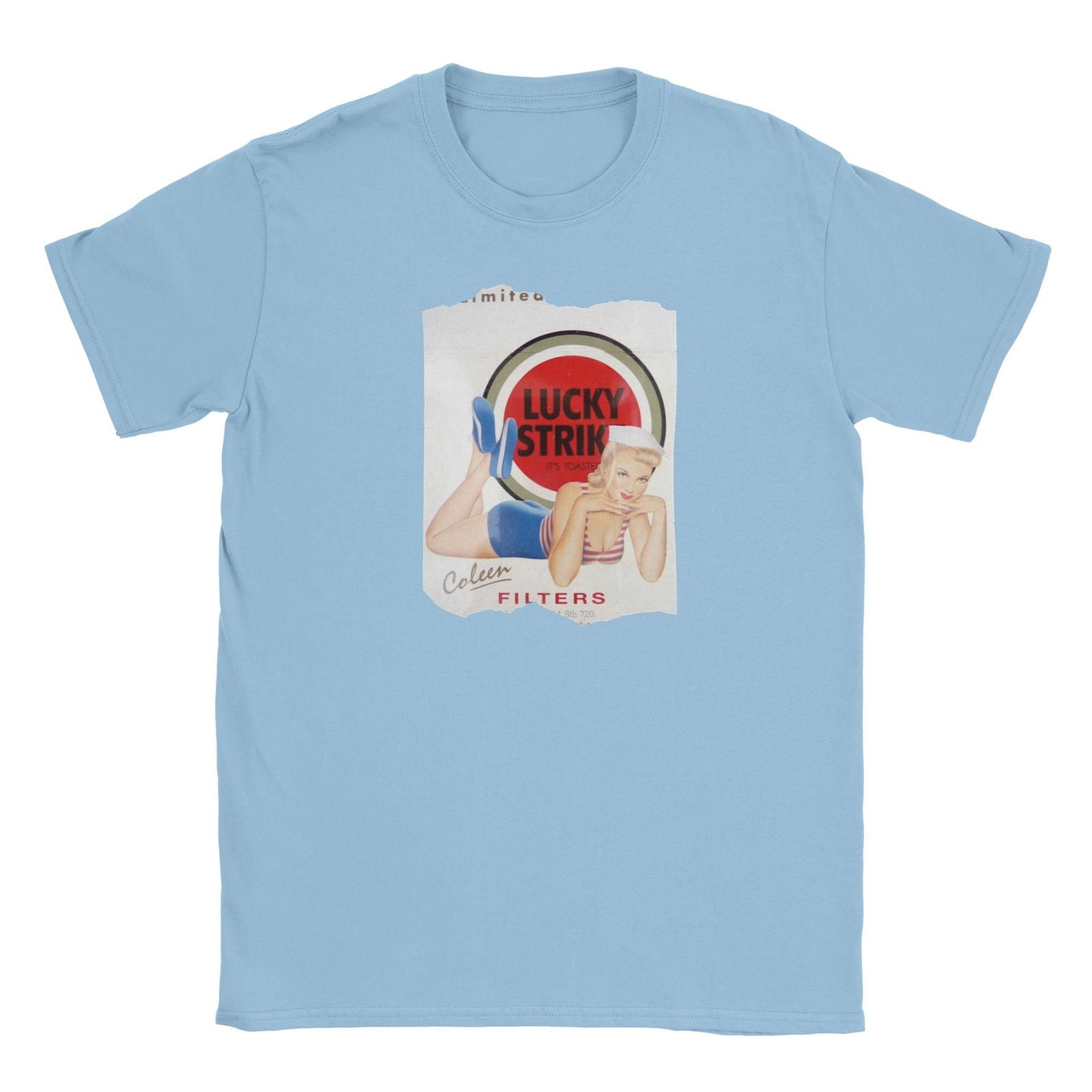 Lucky Strike coleen | T-shirt Unisex - Tshirt-Fabriek.nl