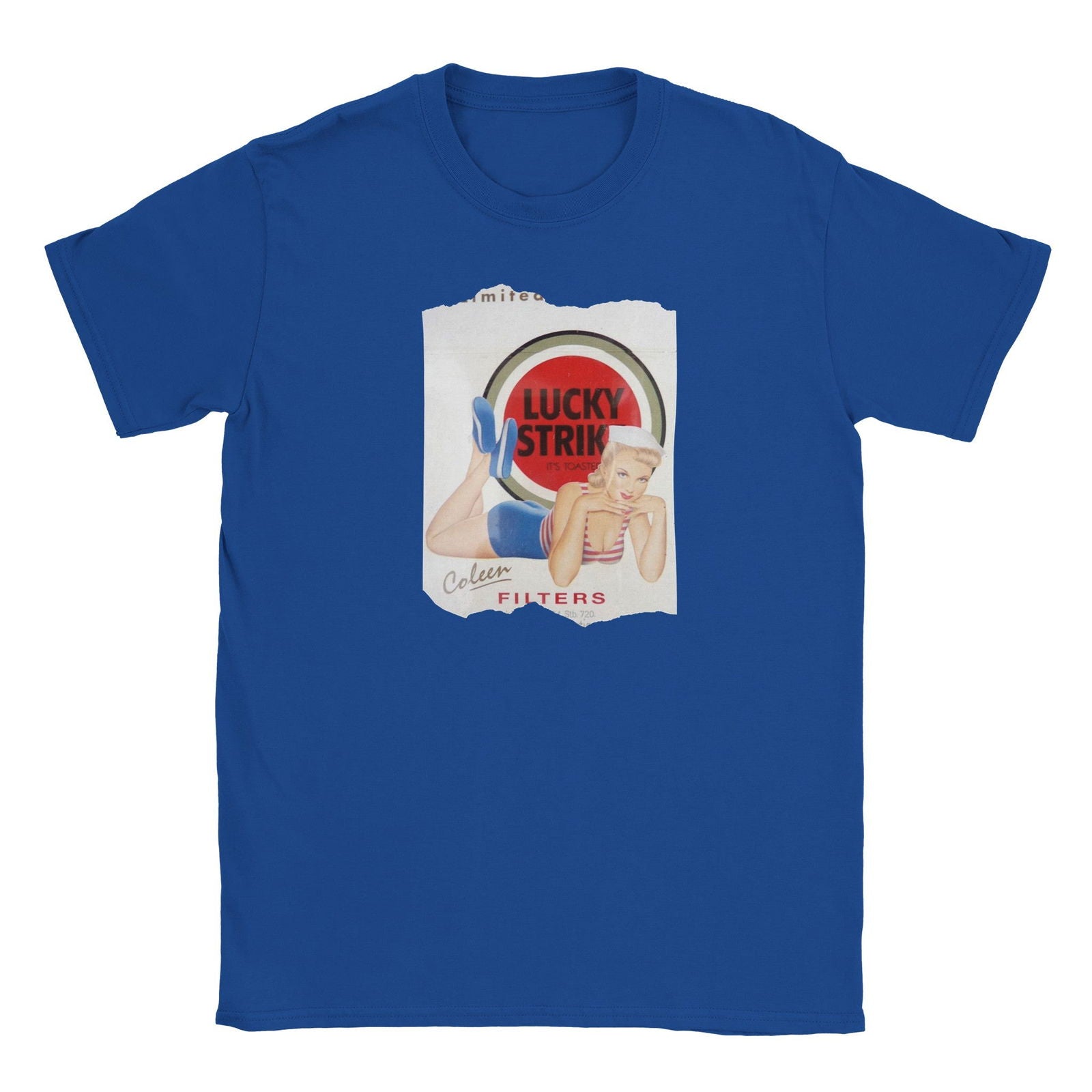 Lucky Strike coleen | T-shirt Unisex - Tshirt-Fabriek.nl