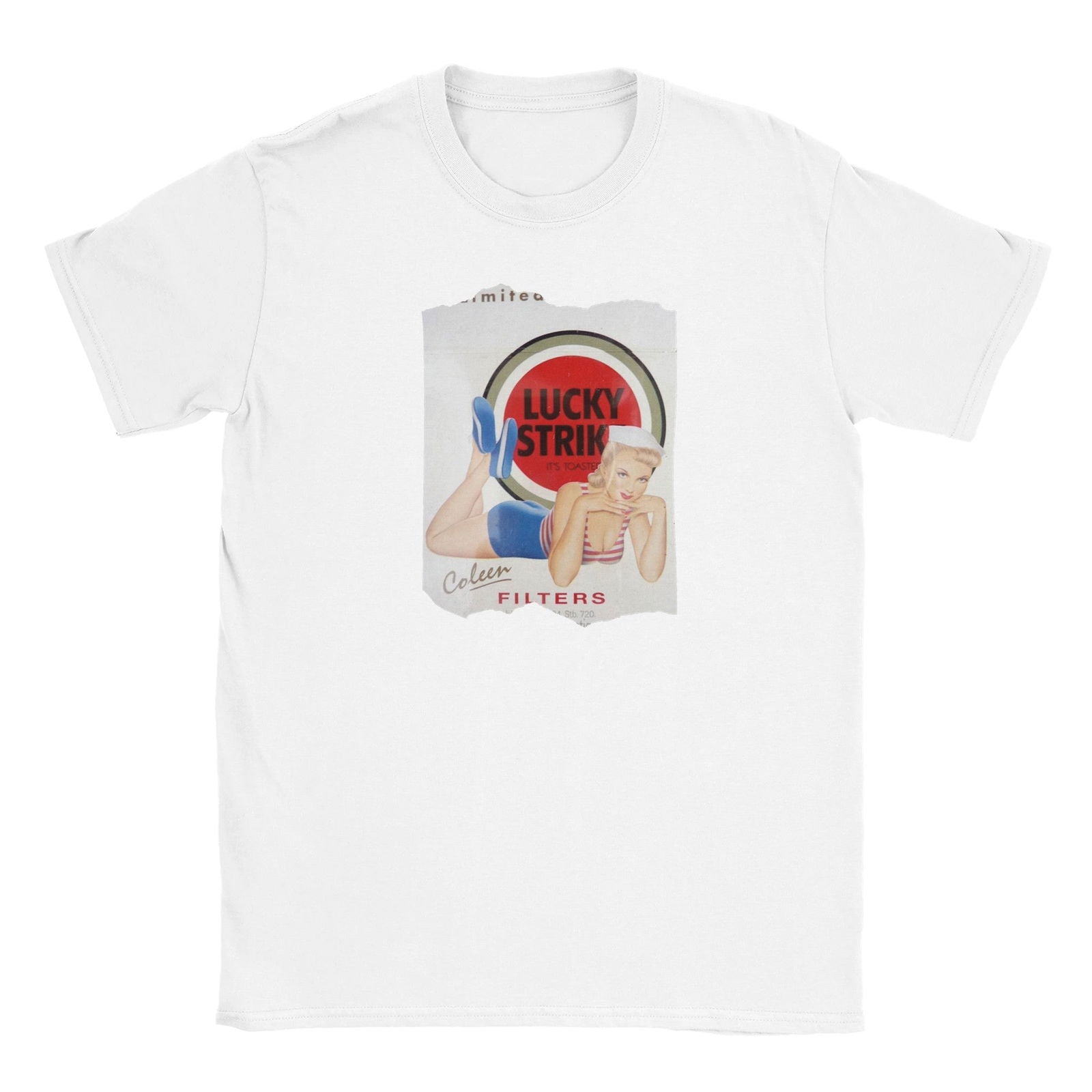 Lucky Strike coleen | T-shirt Unisex - Tshirt-Fabriek.nl