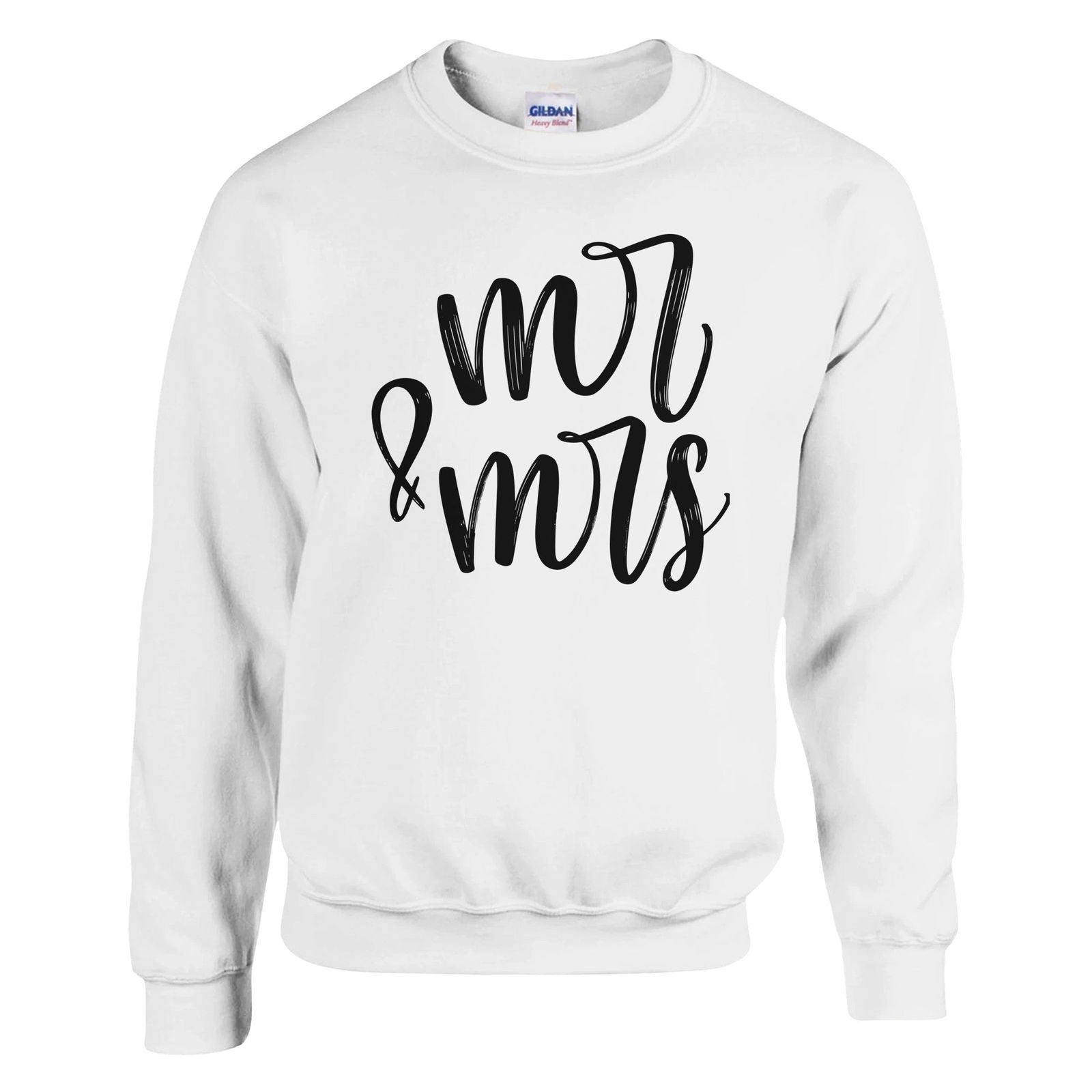 Mr & Mrs | Trui Unisex - Tshirt-Fabriek.nl