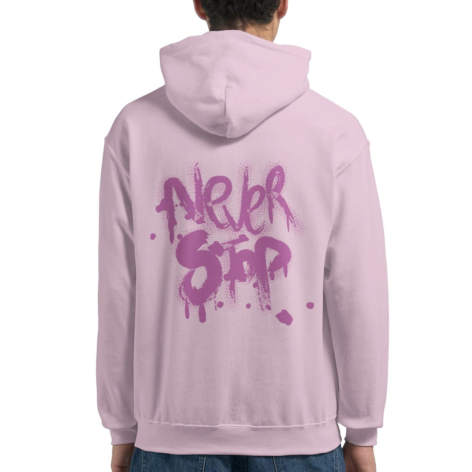 Never Stop | Hoodie Unisex - Tshirt-Fabriek.nl