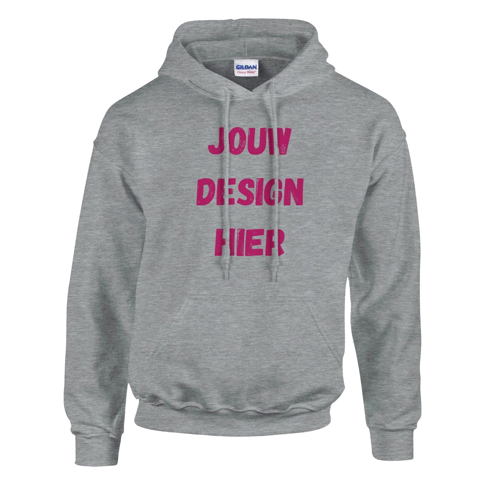 ONTWERP ZELF | Hoodie Unisex - Tshirt-Fabriek.nl