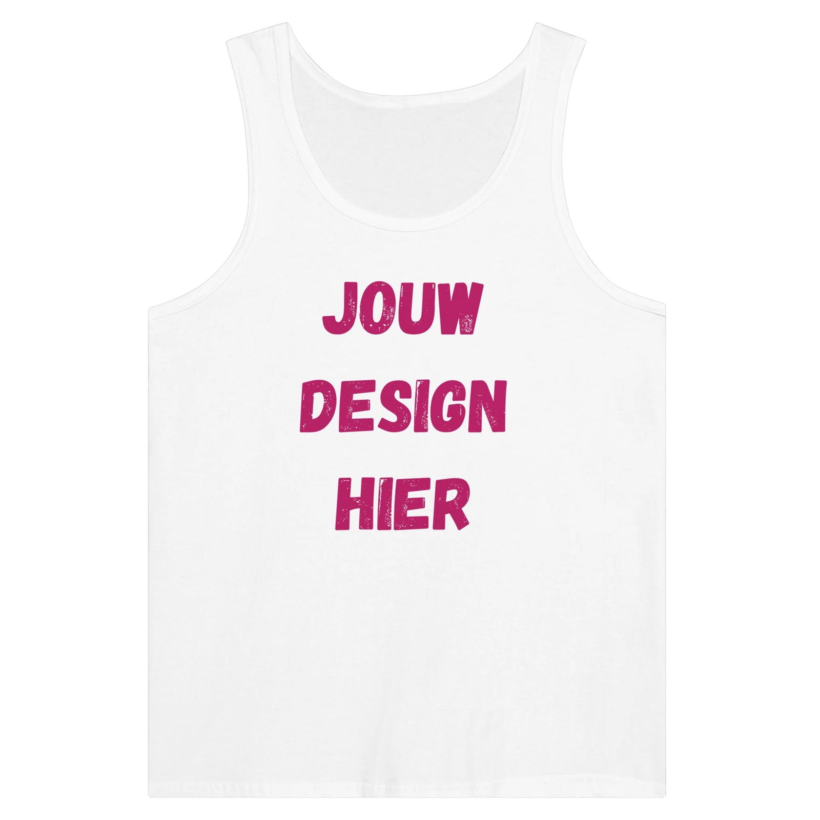 ONTWERP ZELF | Tanktop Unisex - Tshirt-Fabriek.nl