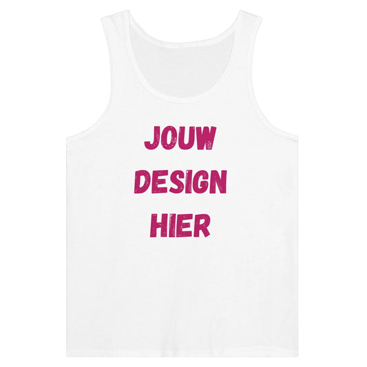 ONTWERP ZELF | Tanktop Unisex - Tshirt-Fabriek.nl