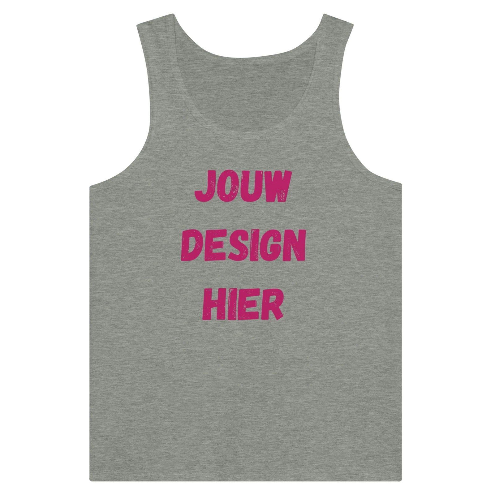 ONTWERP ZELF | Tanktop Unisex - Tshirt-Fabriek.nl