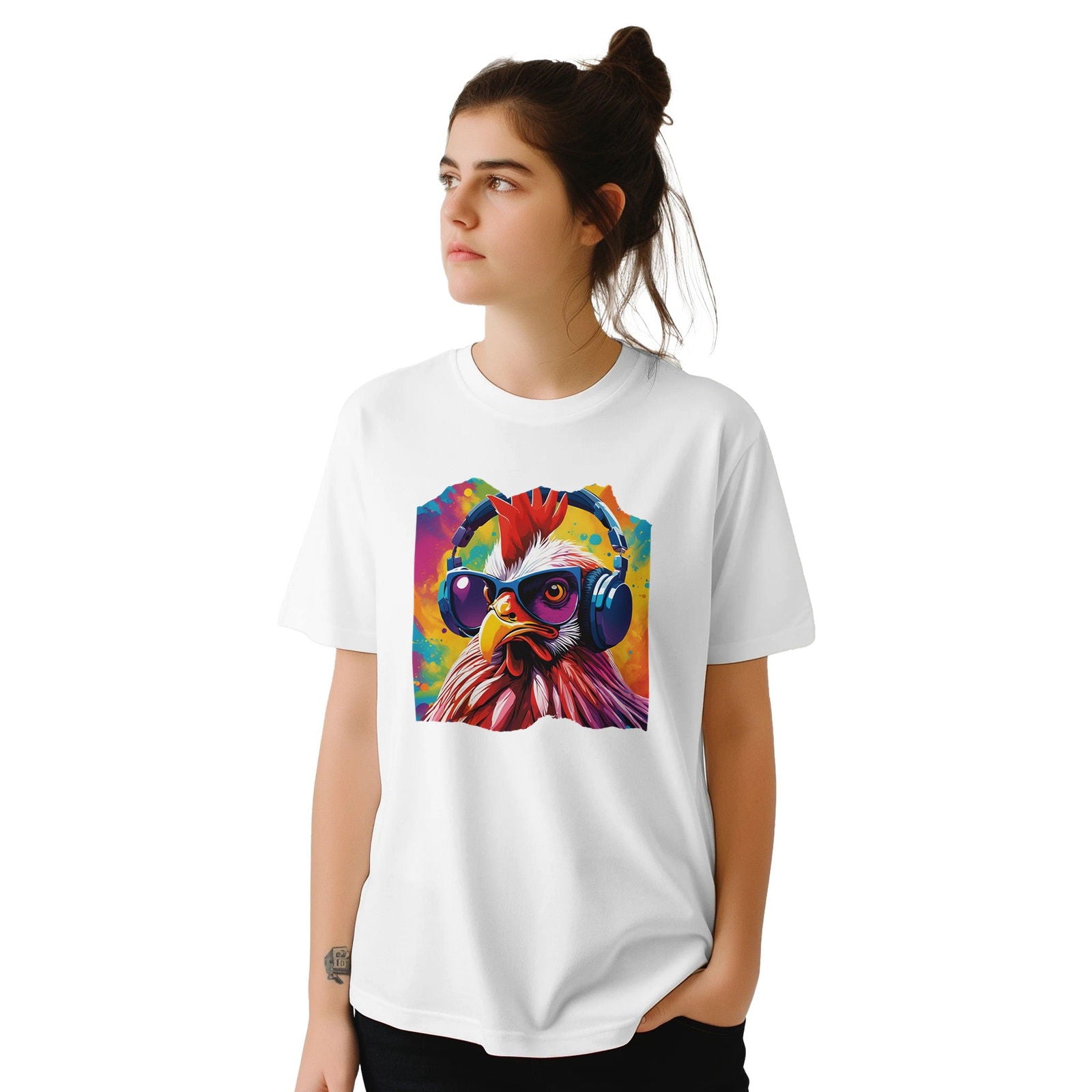 Party Animal Chicken | T-Shirt Unisex - Tshirt-Fabriek.nl