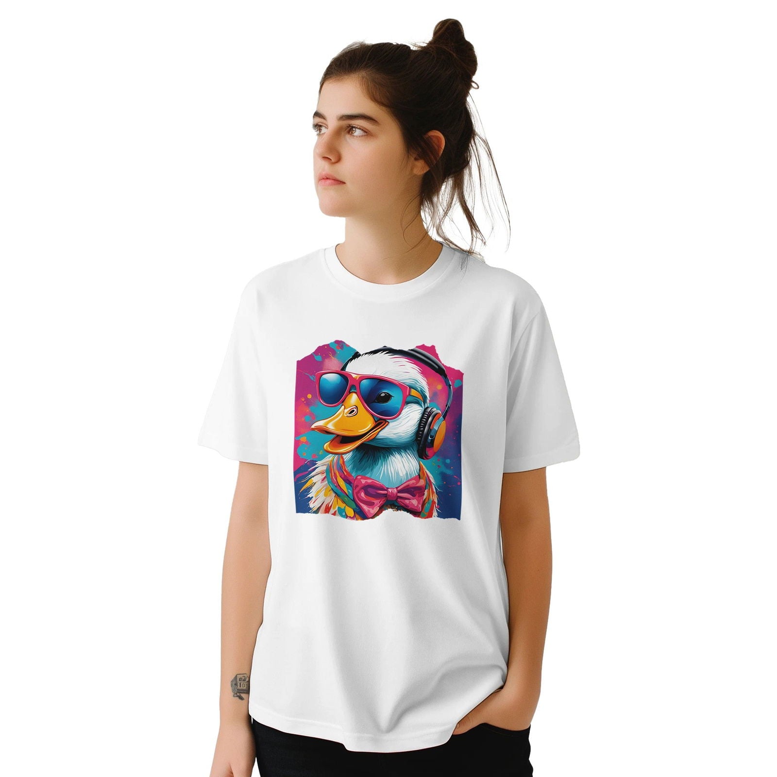 Party Animal Duck | T-Shirt Unisex - Tshirt-Fabriek.nl