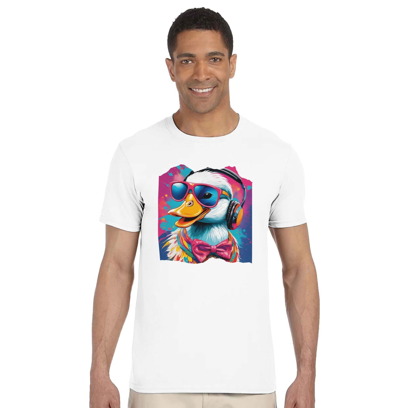 Party Animal Duck | T-Shirt Unisex - Tshirt-Fabriek.nl