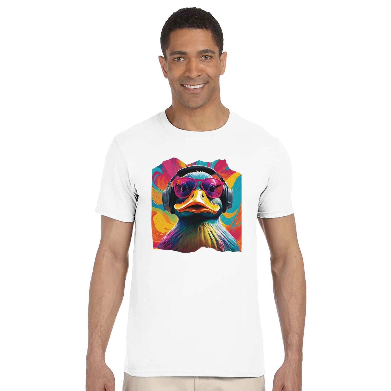 Party Animal Eend | T-Shirt Unisex - Tshirt-Fabriek.nl