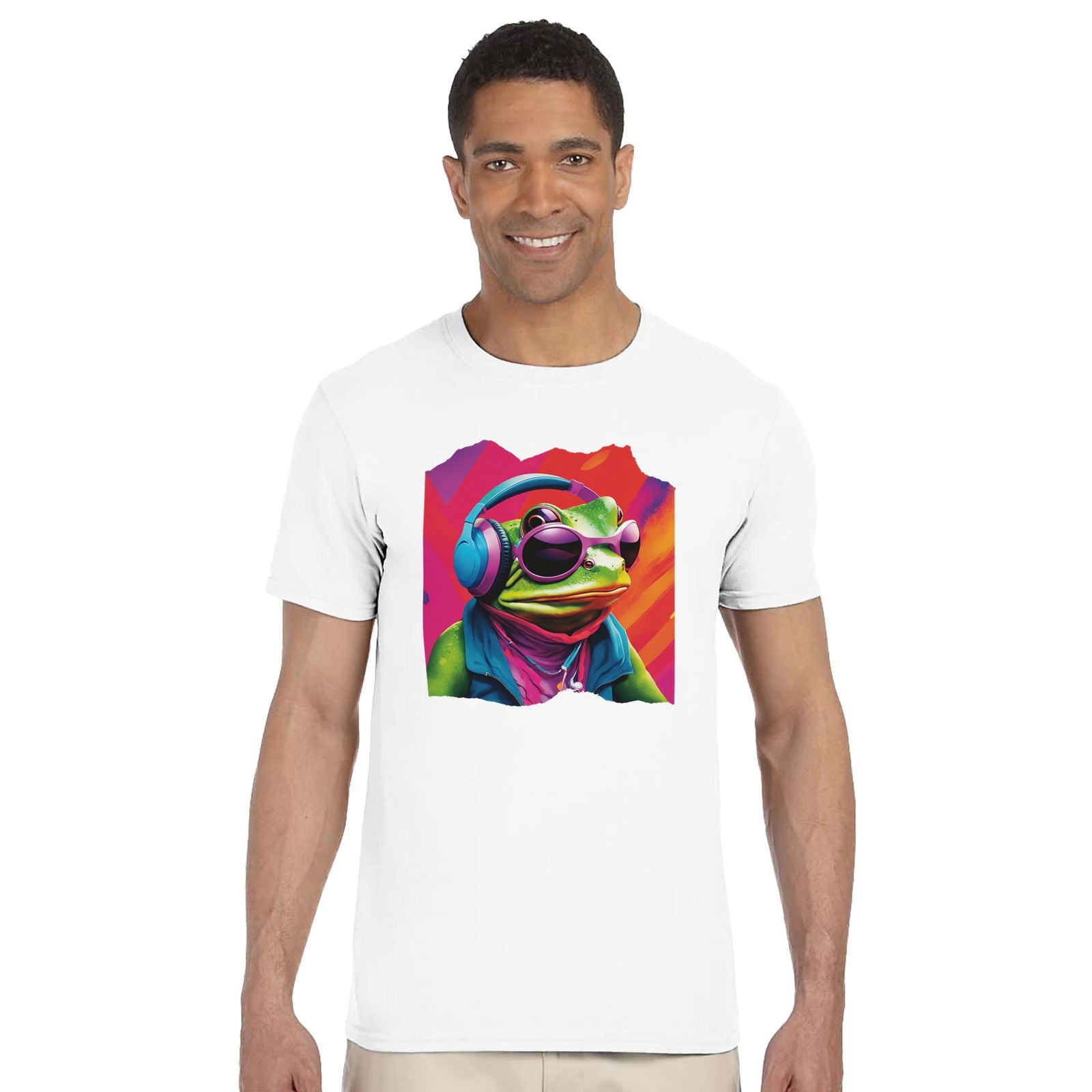 Party Animal Frog | T-Shirt Unisex - Tshirt-Fabriek.nl