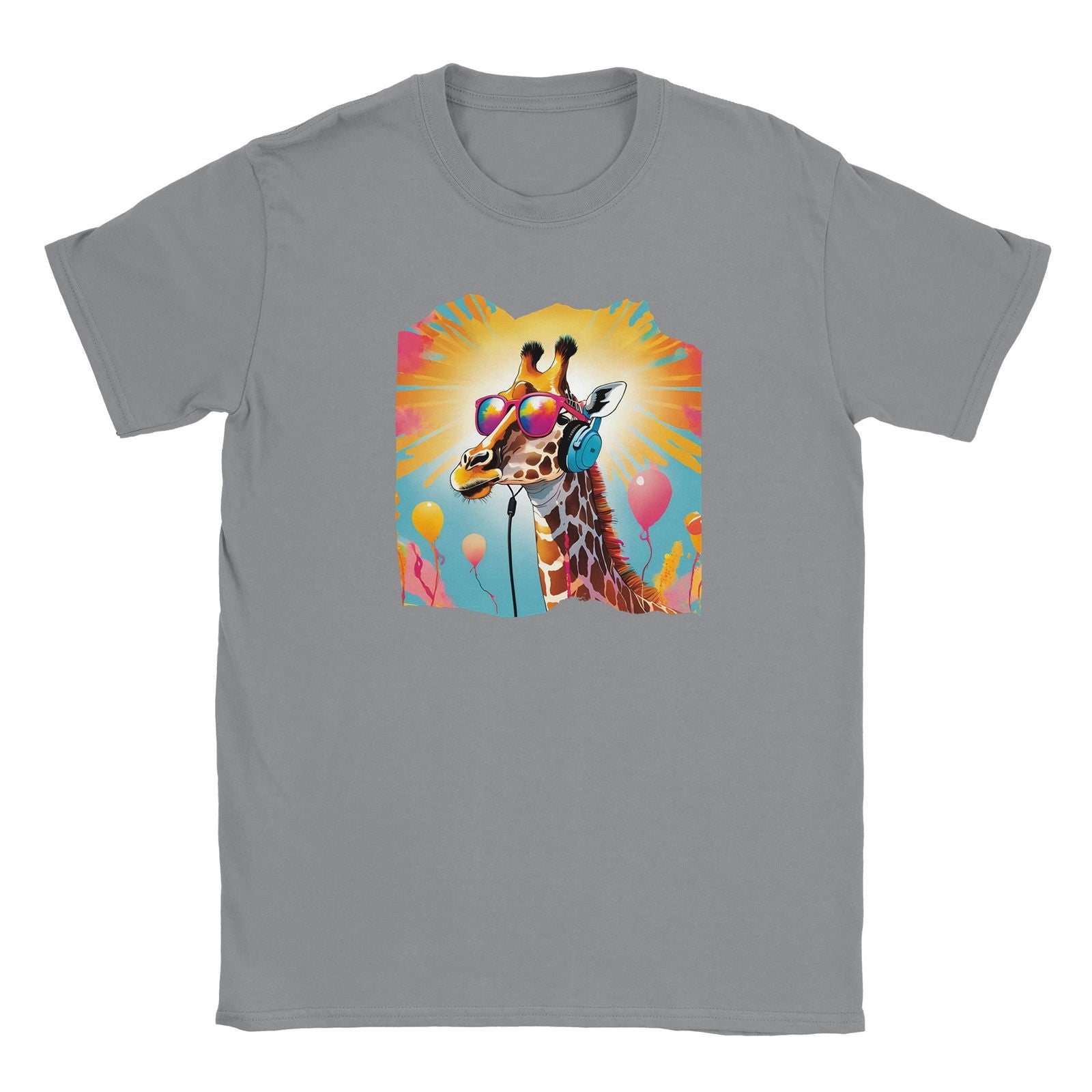 Party Animal Giraffe | T-Shirt Unisex - Tshirt-Fabriek.nl