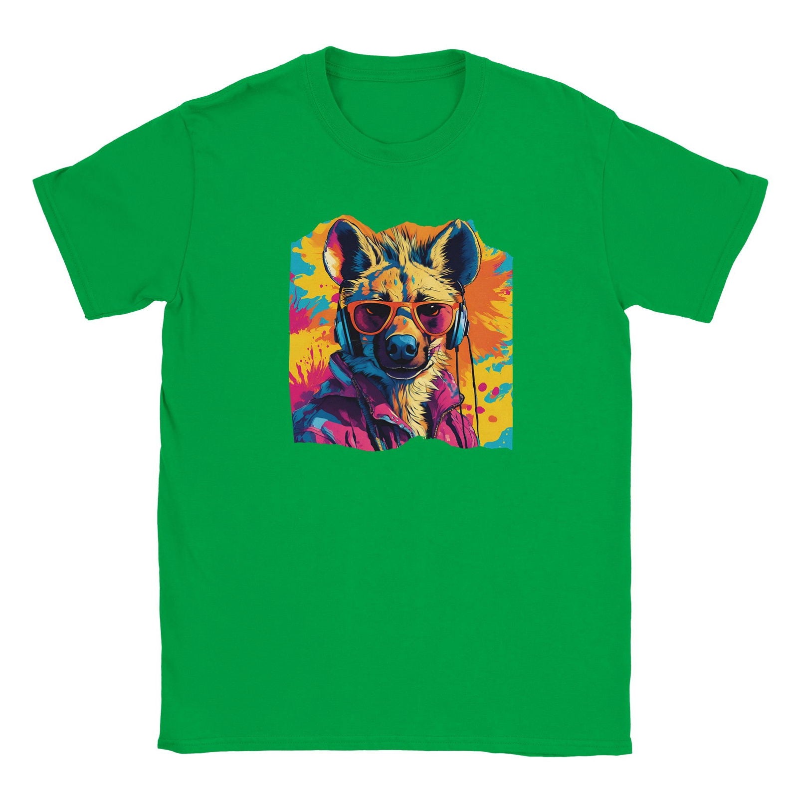 Party Animal Hyena | T-Shirt Unisex - Tshirt-Fabriek.nl