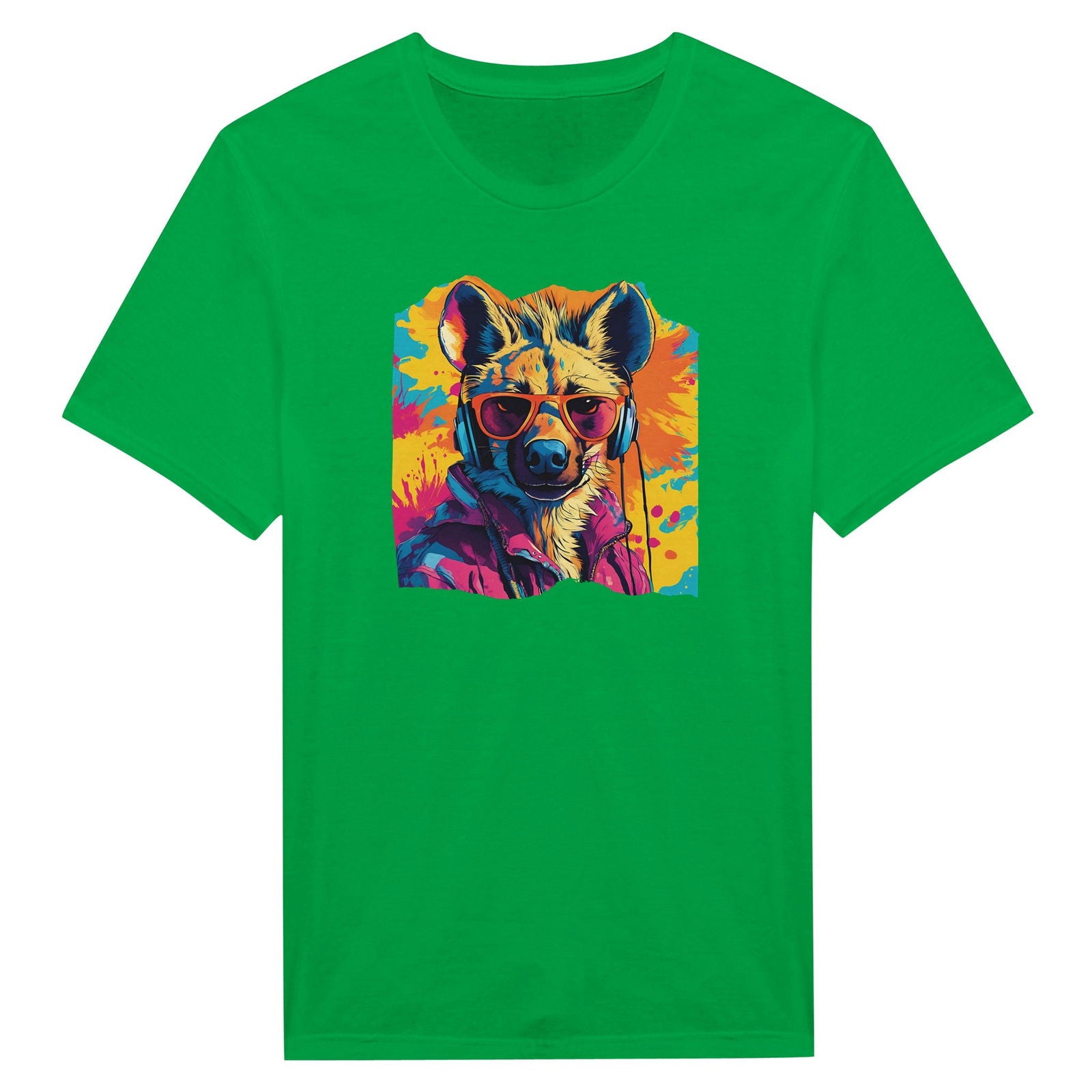 Party Animal Hyena | T-Shirt Unisex - Tshirt-Fabriek.nl