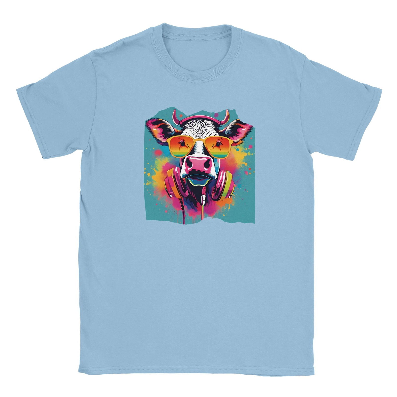 Party Animal Koe | T-Shirt Unisex - Tshirt-Fabriek.nl