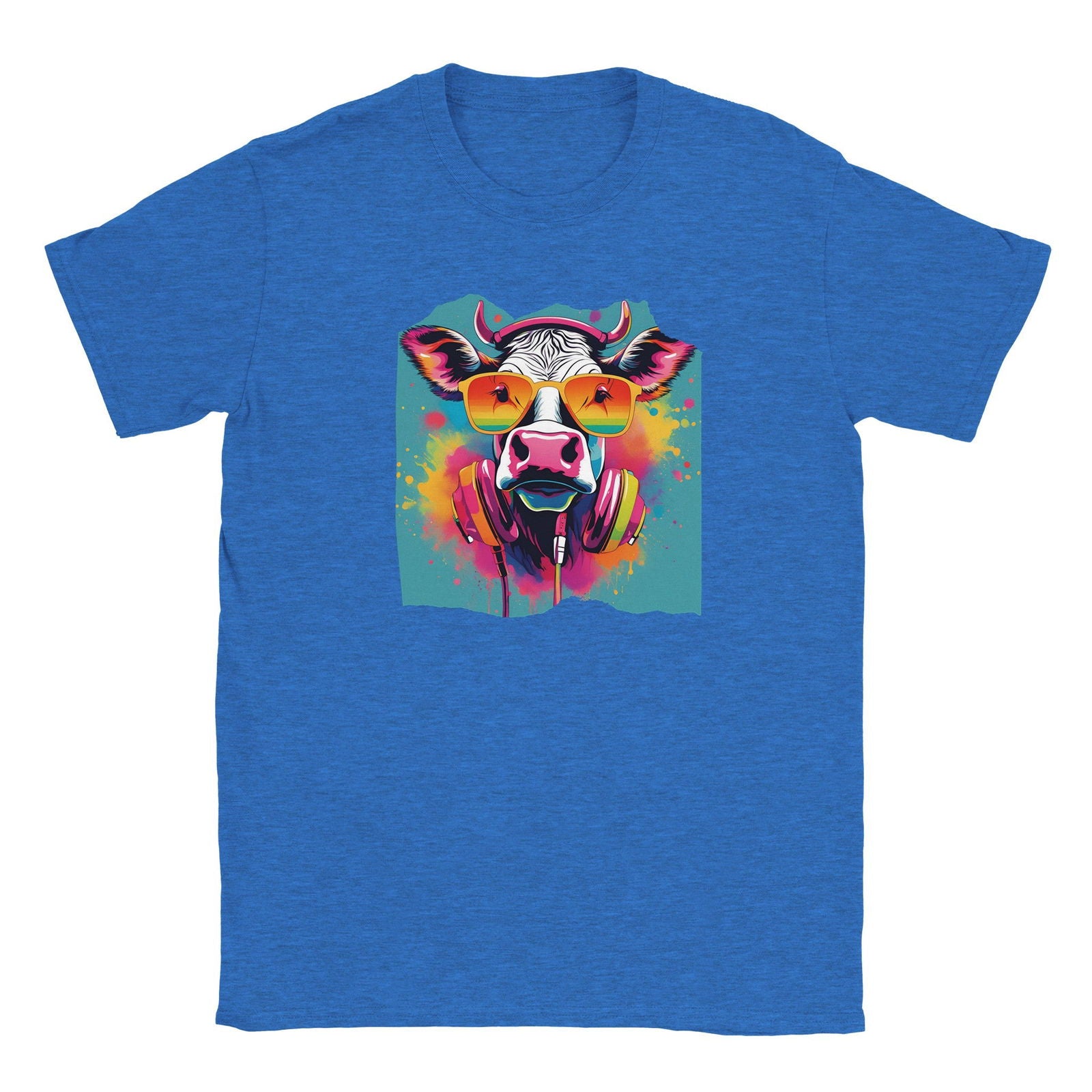 Party Animal Koe | T-Shirt Unisex - Tshirt-Fabriek.nl