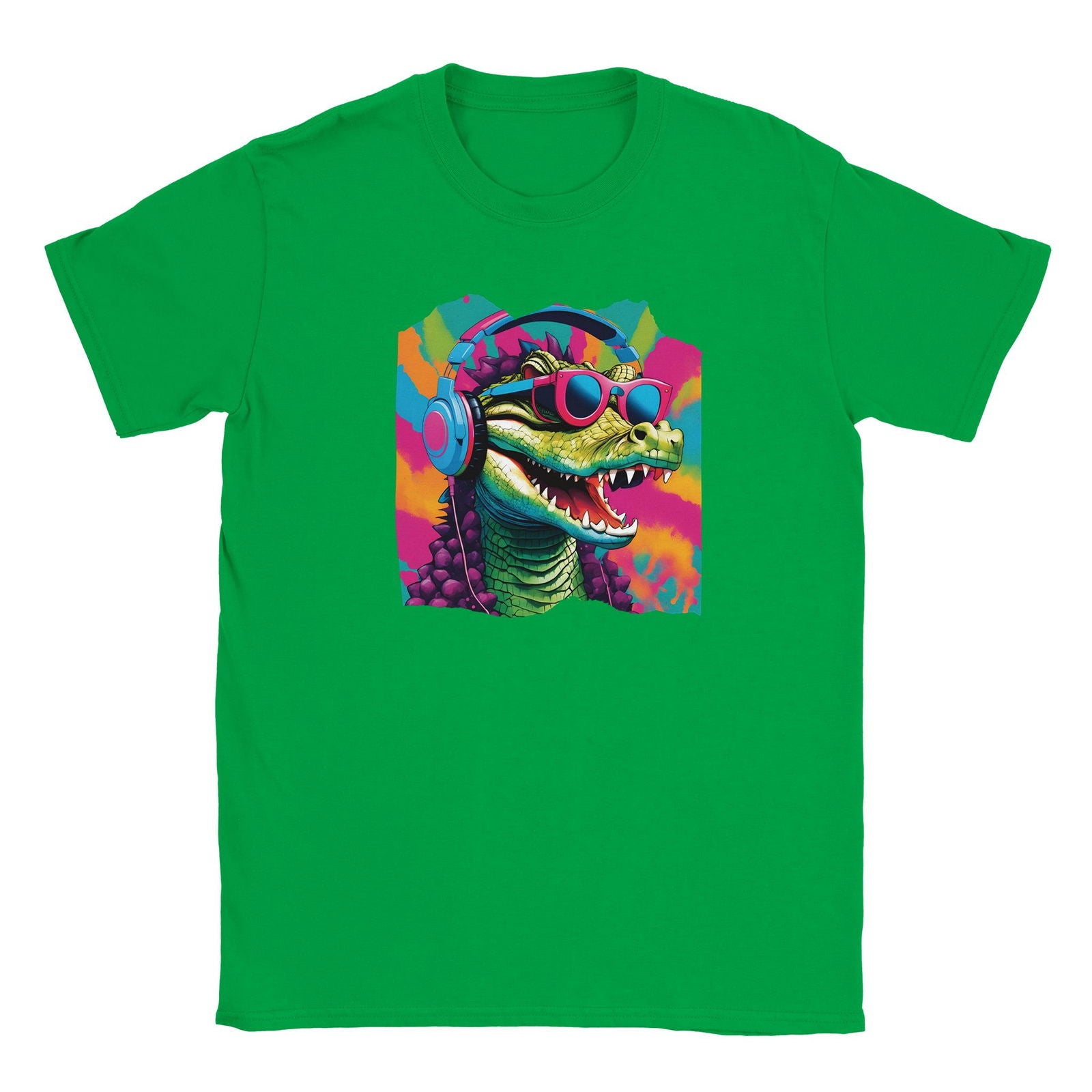 Party Animal Krokodil | T-Shirt Unisex - Tshirt-Fabriek.nl