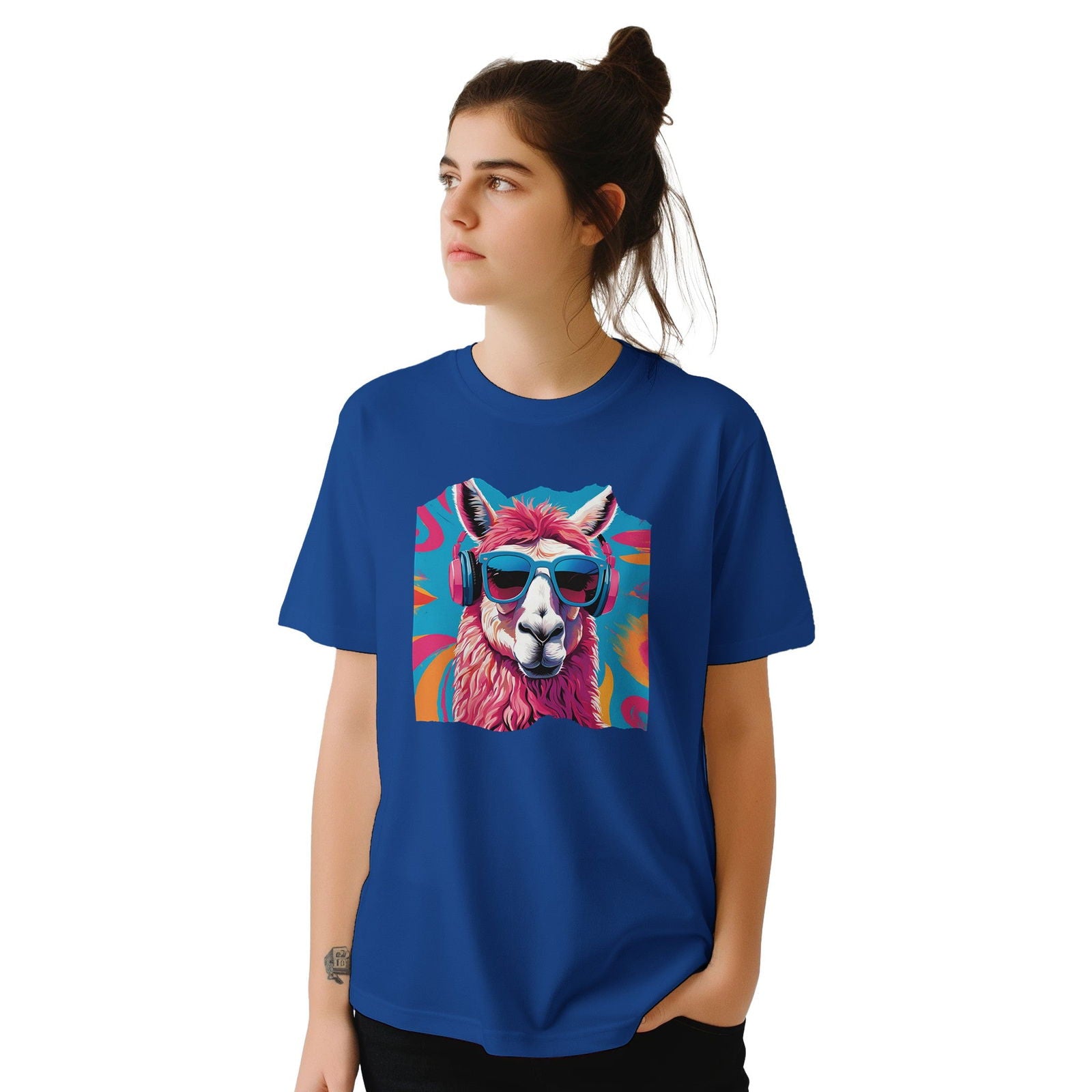 Party Animal Lama | T-Shirt Unisex - Tshirt-Fabriek.nl