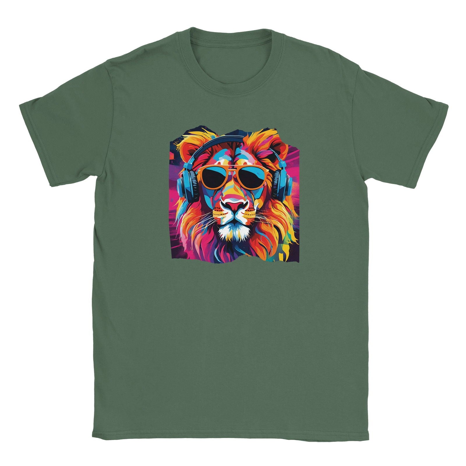 Party Animal Lion | T-Shirt Unise - Tshirt-Fabriek.nl