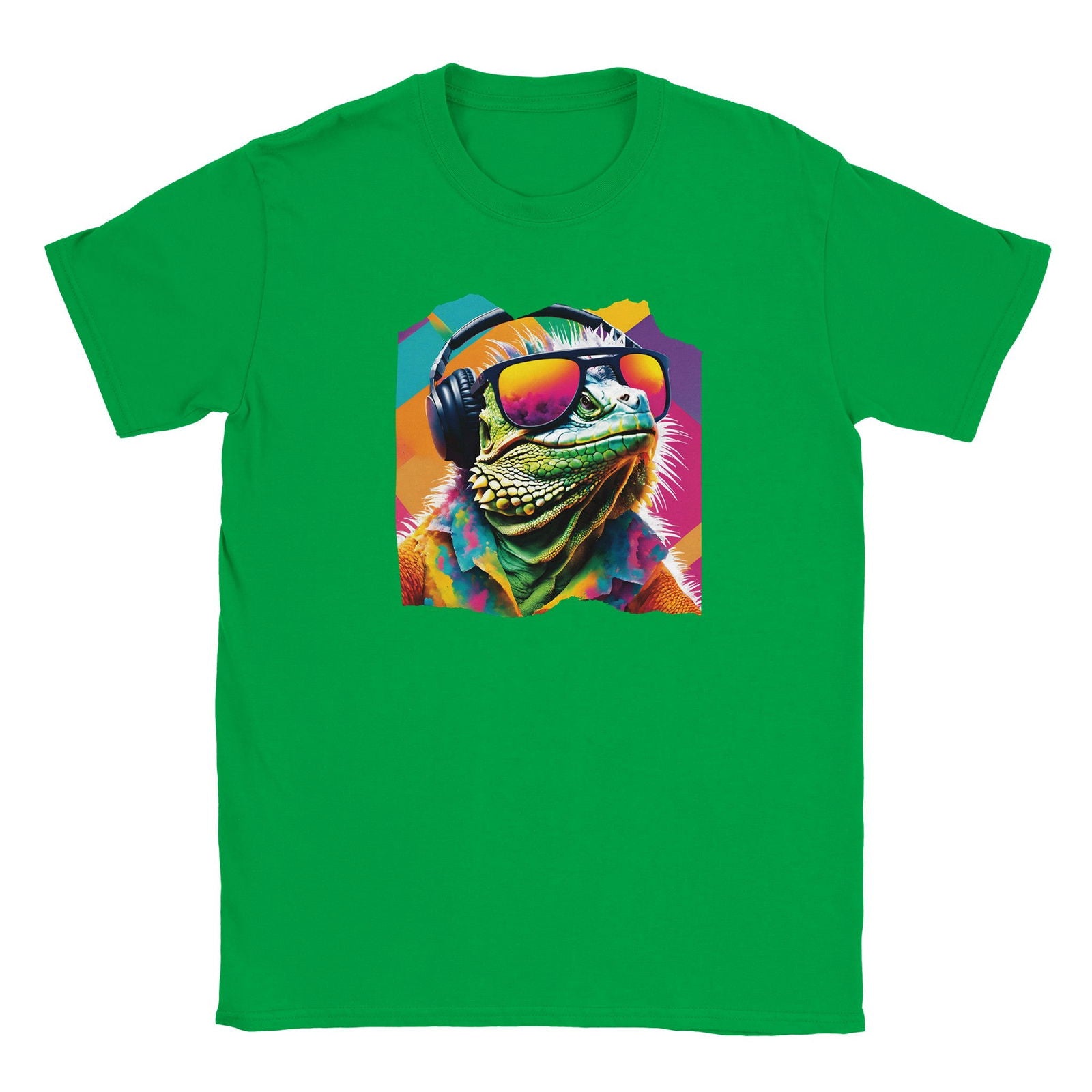 Party Animal Lizard | T-Shirt Unisex - Tshirt-Fabriek.nl