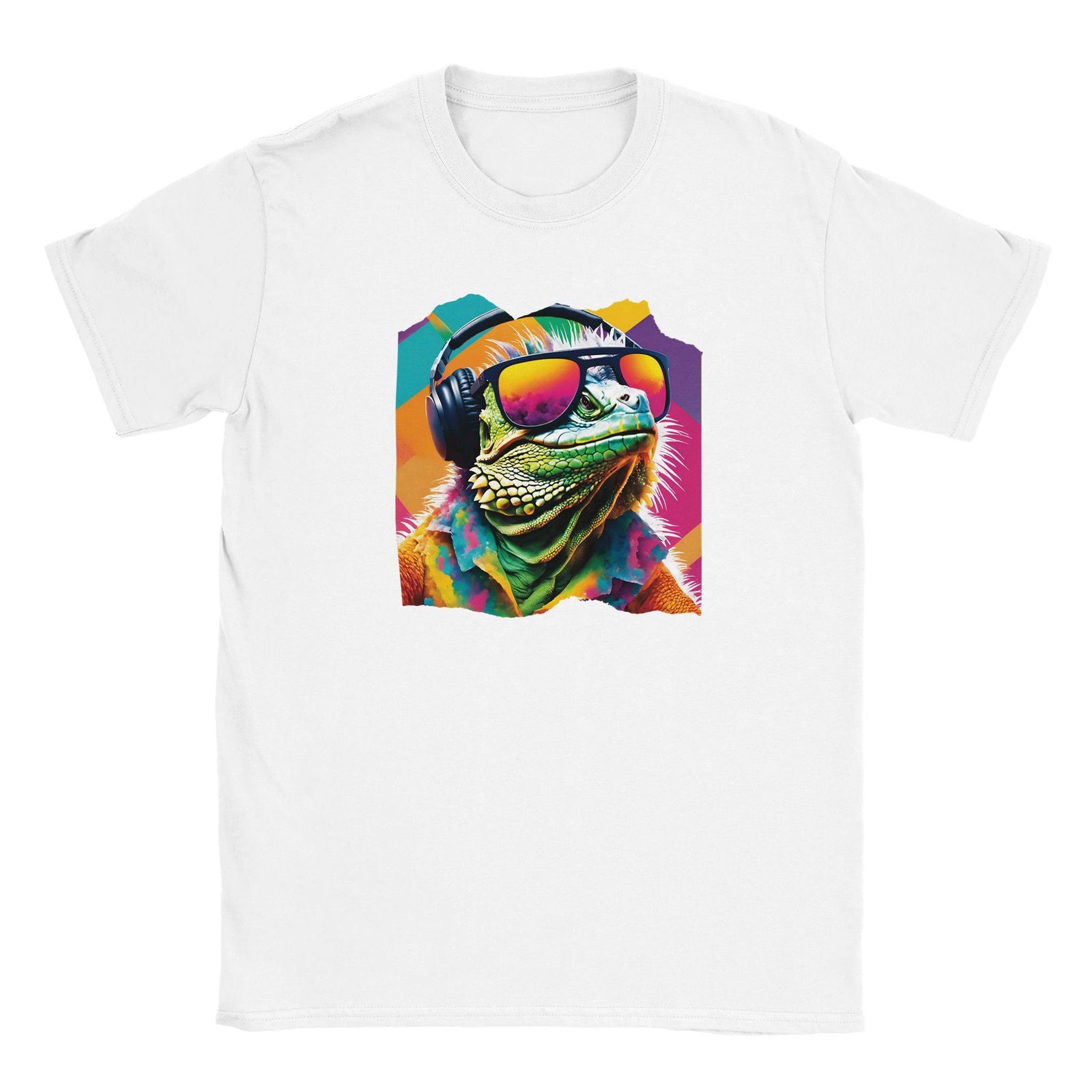 Party Animal Lizard | T-Shirt Unisex - Tshirt-Fabriek.nl