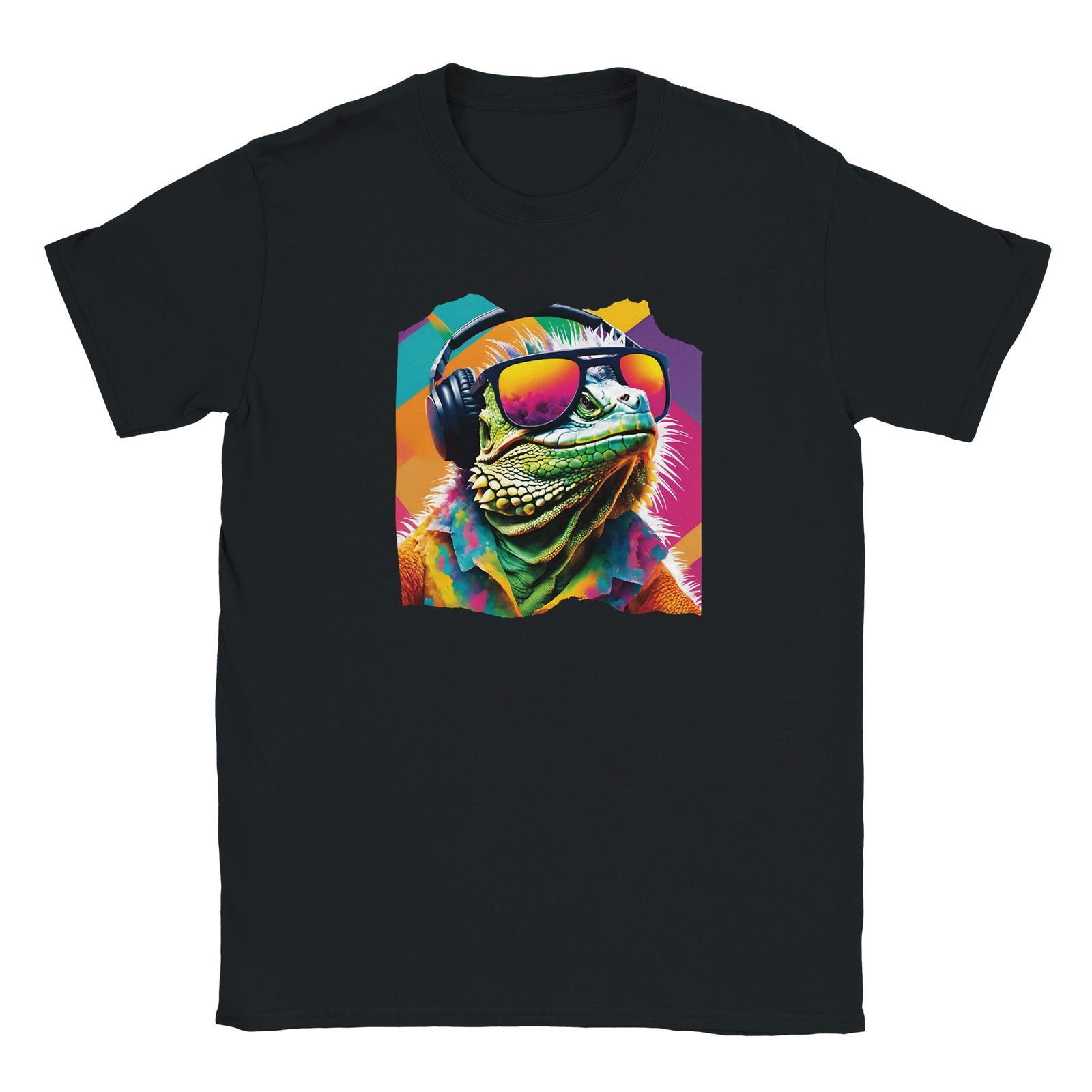 Party Animal Lizard | T-Shirt Unisex - Tshirt-Fabriek.nl