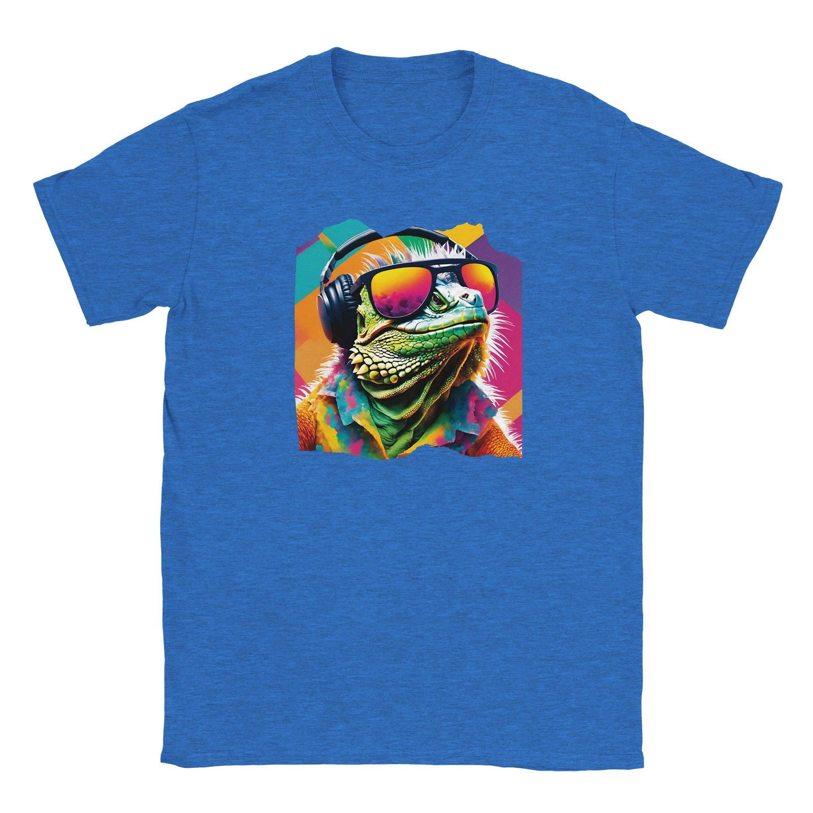 Party Animal Lizard | T-Shirt Unisex - Tshirt-Fabriek.nl