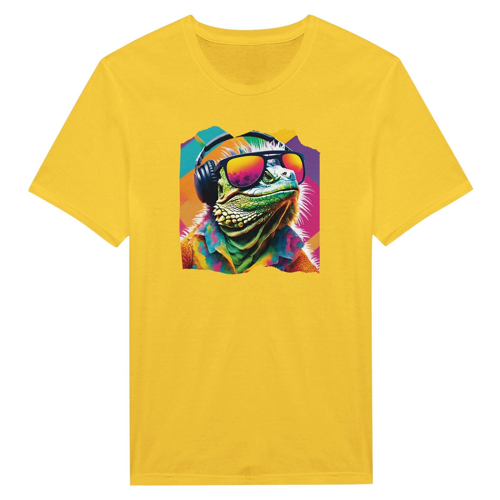 Party Animal Lizard | T-Shirt Unisex - Tshirt-Fabriek.nl