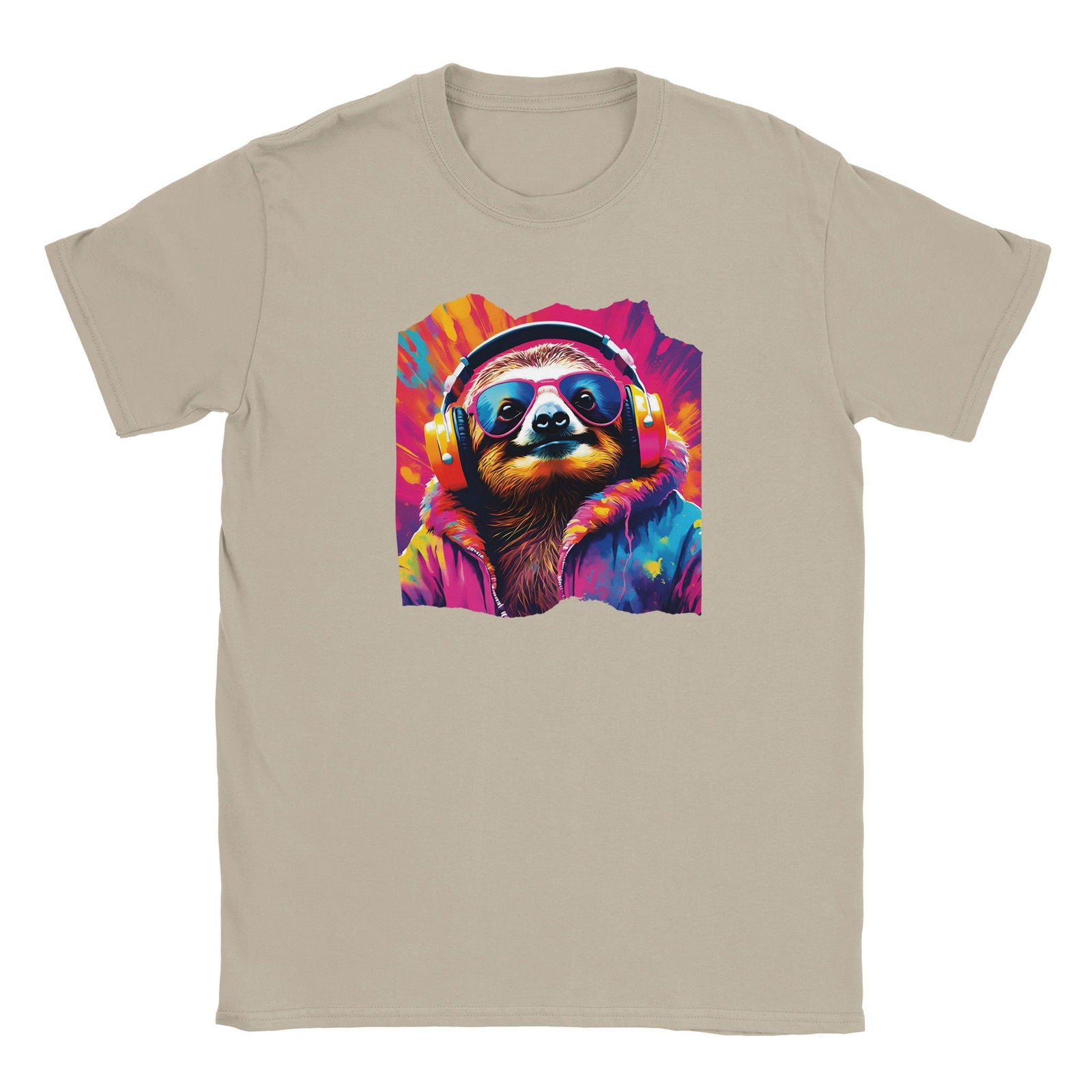 Party Animal Luiaard | T-Shirt Unisex - Tshirt-Fabriek.nl