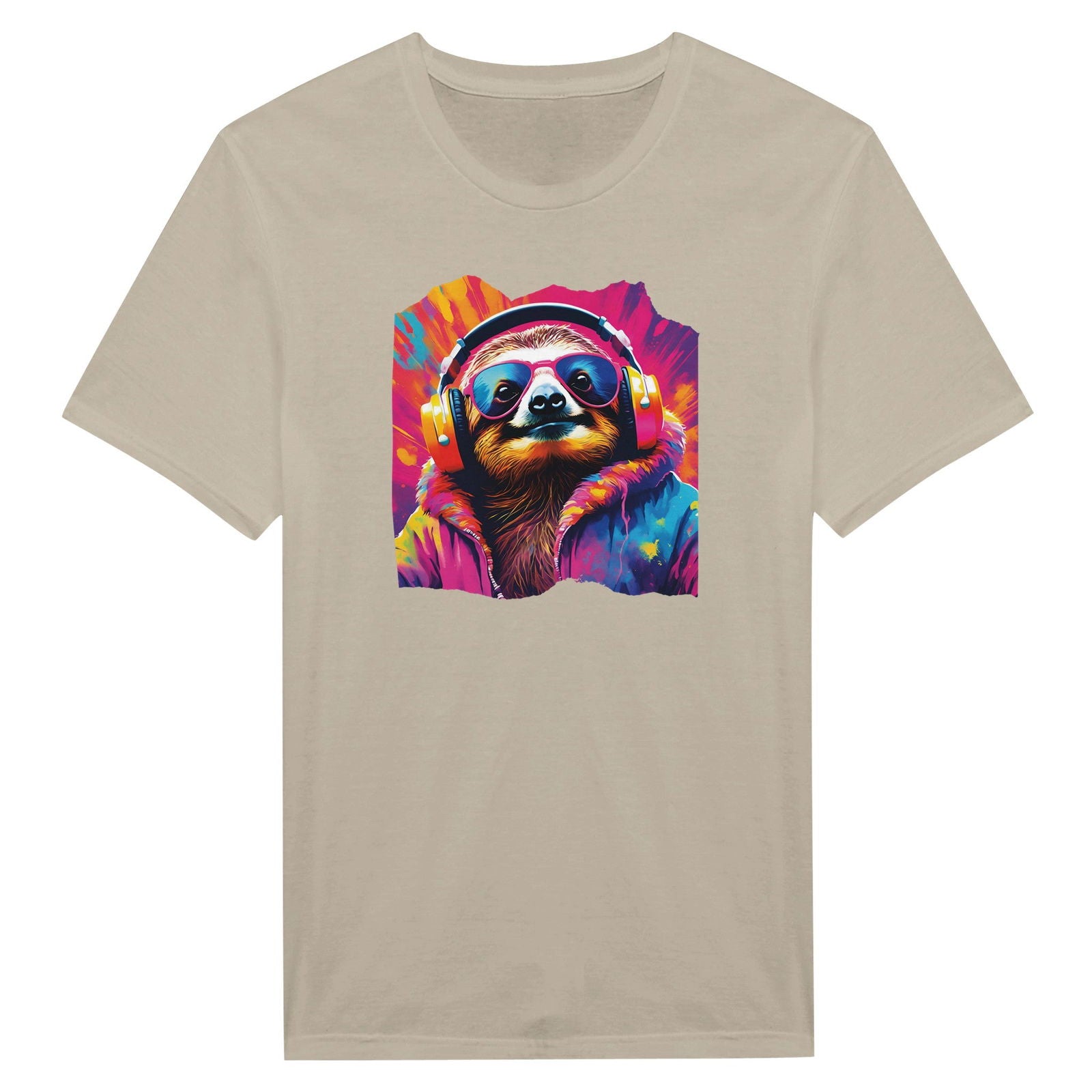 Party Animal Luiaard | T-Shirt Unisex - Tshirt-Fabriek.nl