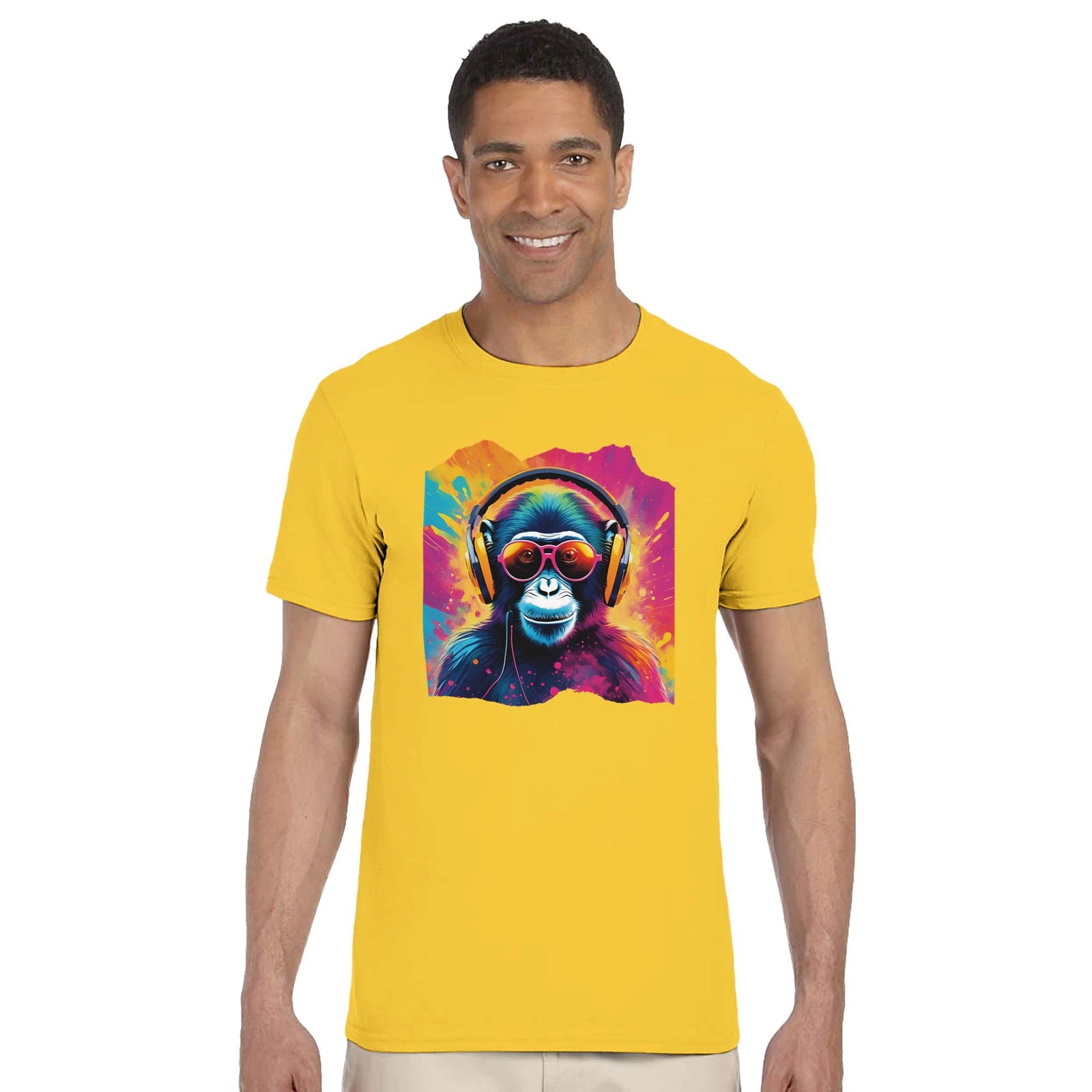 Party Animal Monkee | T-Shirt Unisex - Tshirt-Fabriek.nl