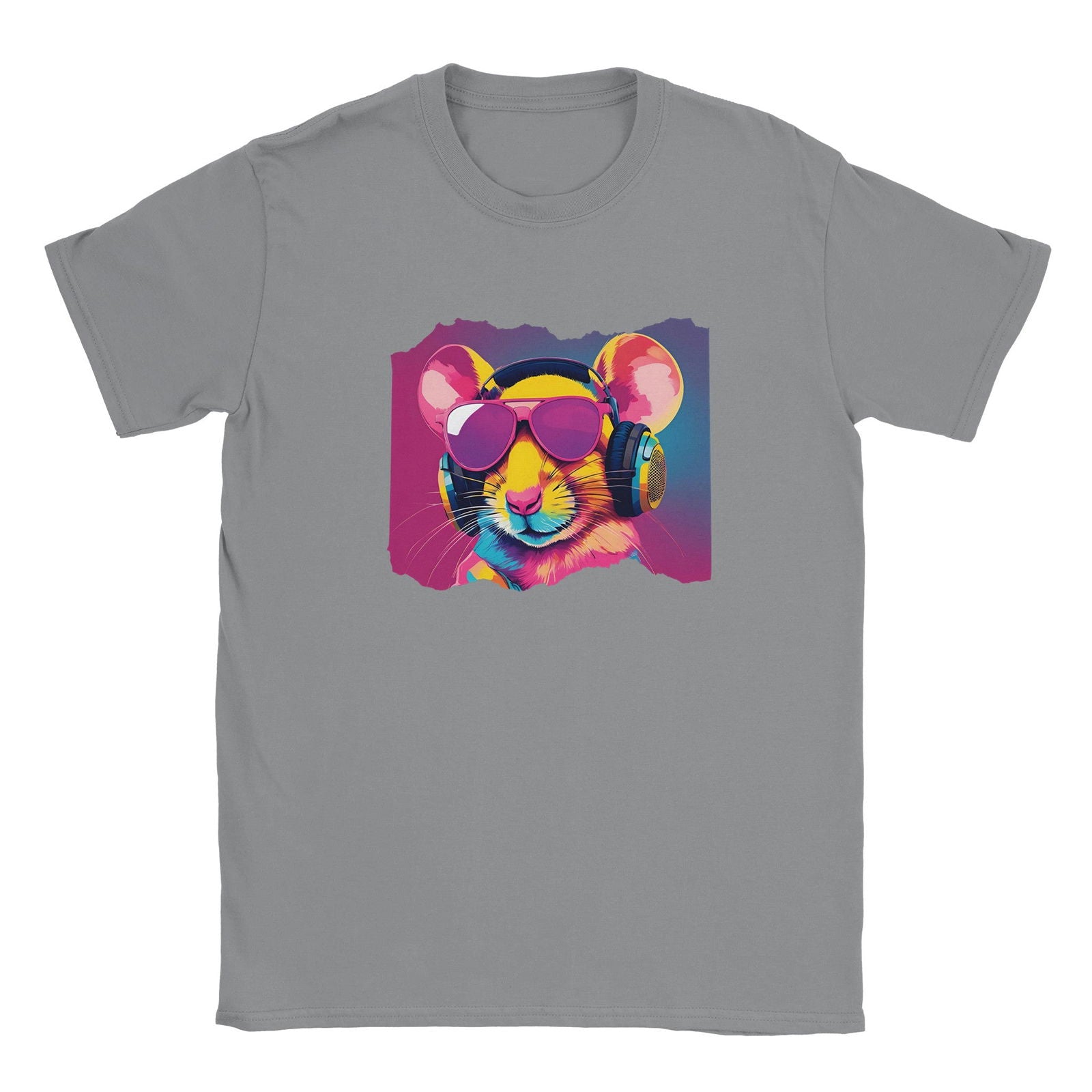 Party Animal Mouse | T-Shirt Unisex - Tshirt-Fabriek.nl