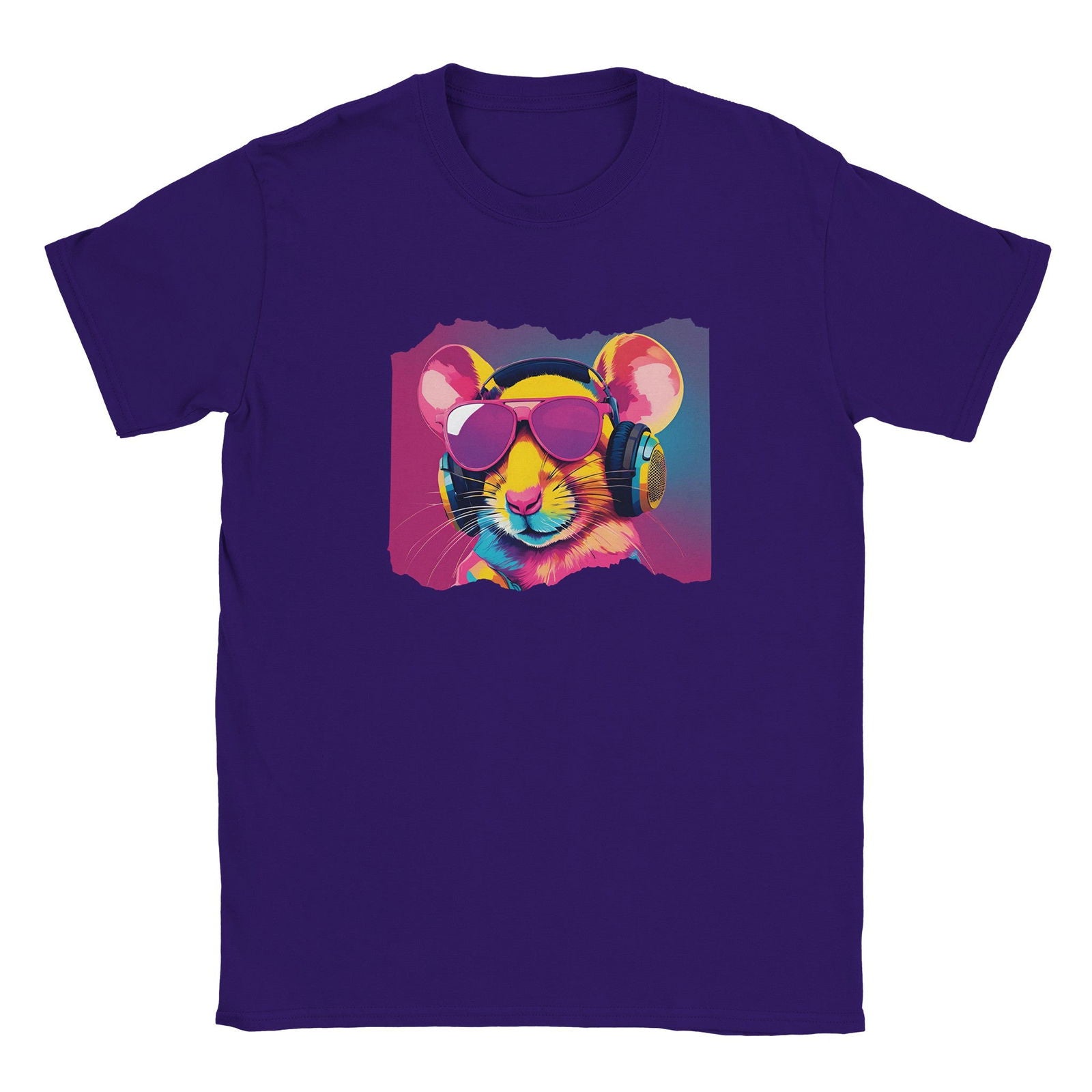 Party Animal Mouse | T-Shirt Unisex - Tshirt-Fabriek.nl