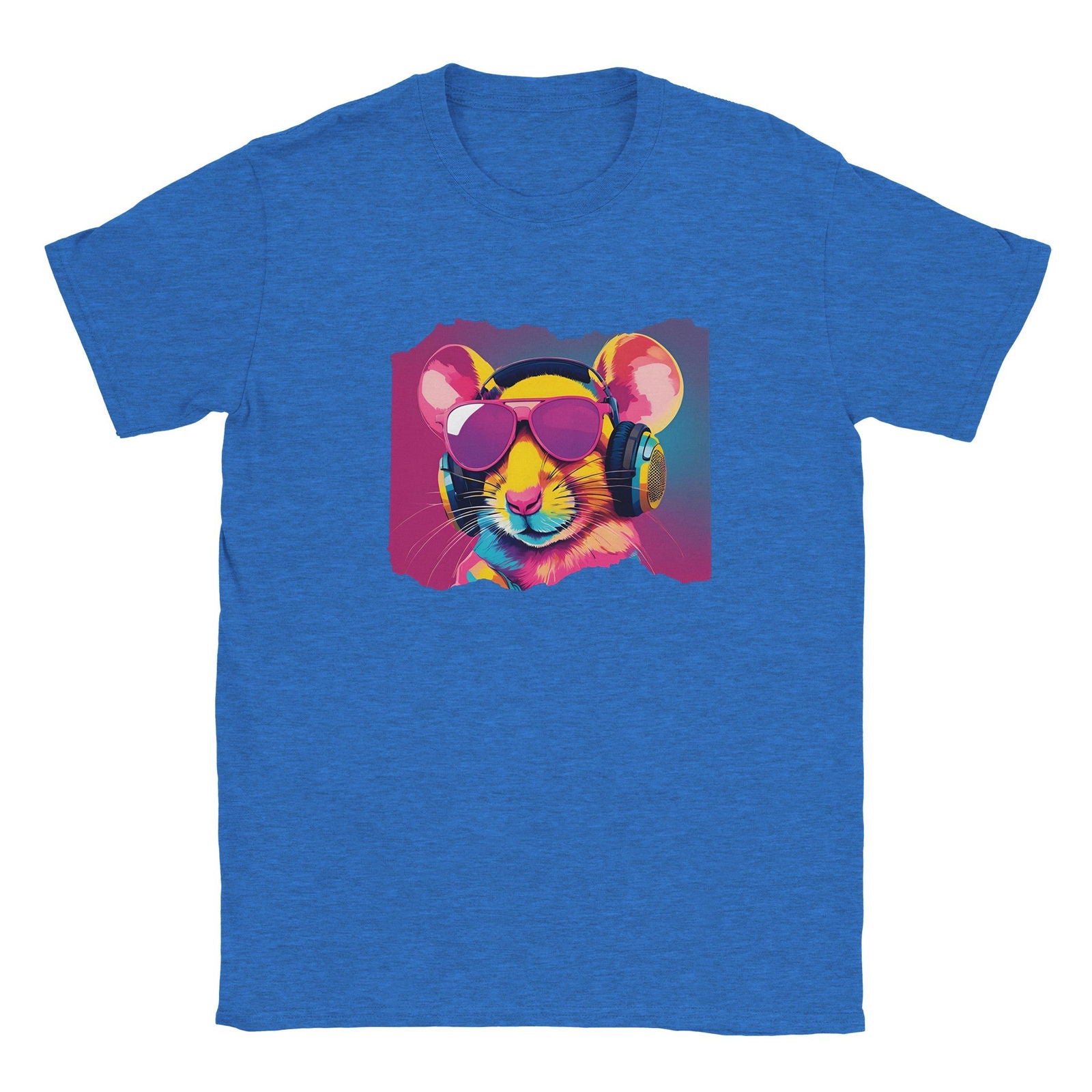 Party Animal Mouse | T-Shirt Unisex - Tshirt-Fabriek.nl