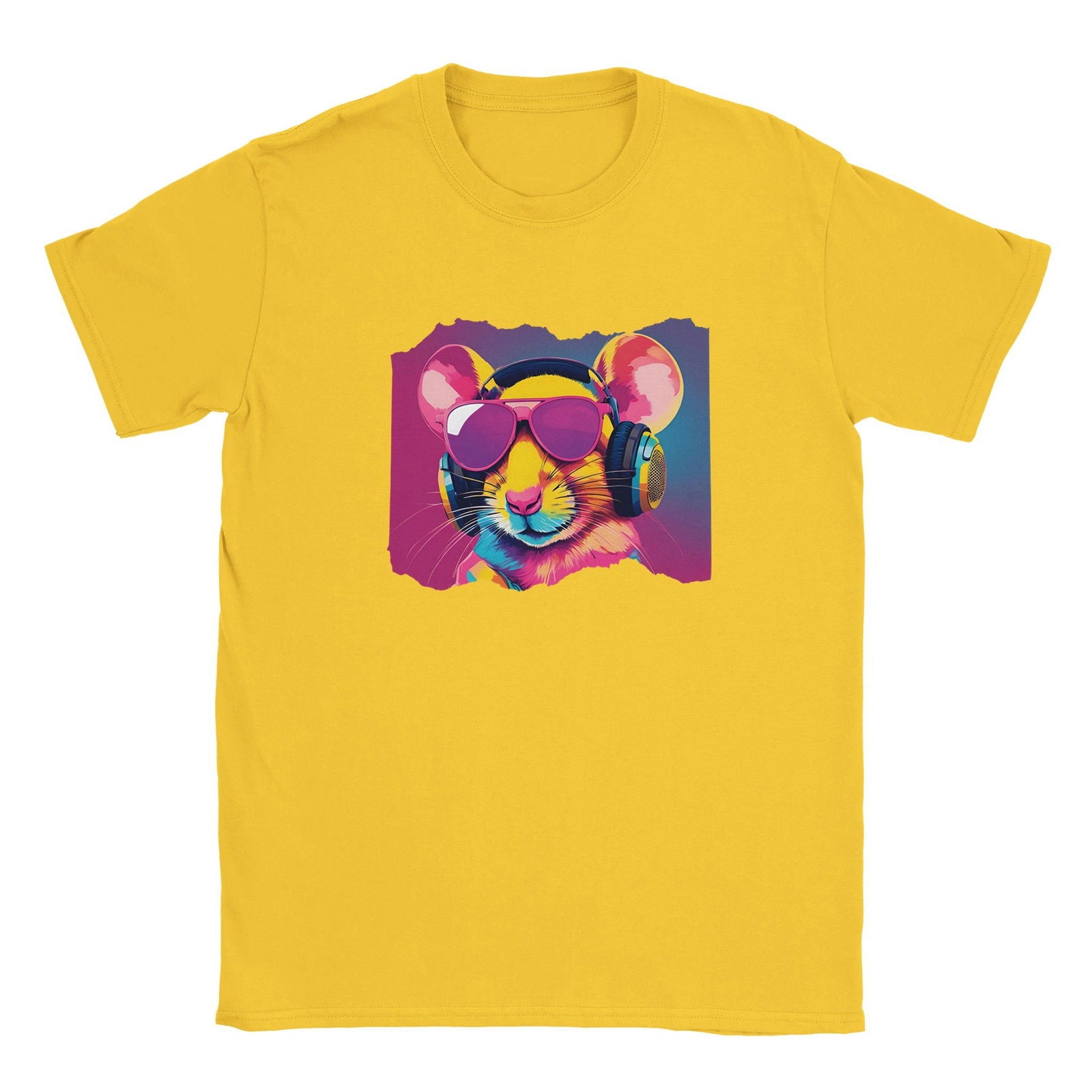 Party Animal Mouse | T-Shirt Unisex - Tshirt-Fabriek.nl