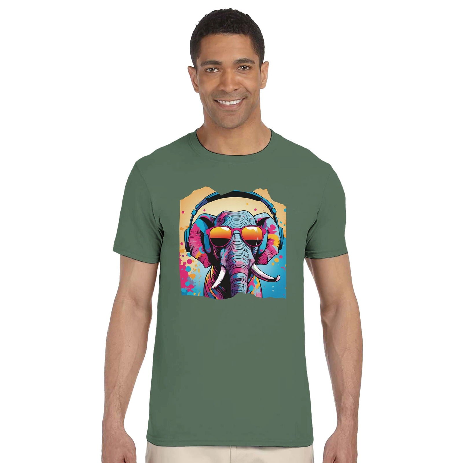 Party Animal Olifant | T-Shirt Unisex - Tshirt-Fabriek.nl