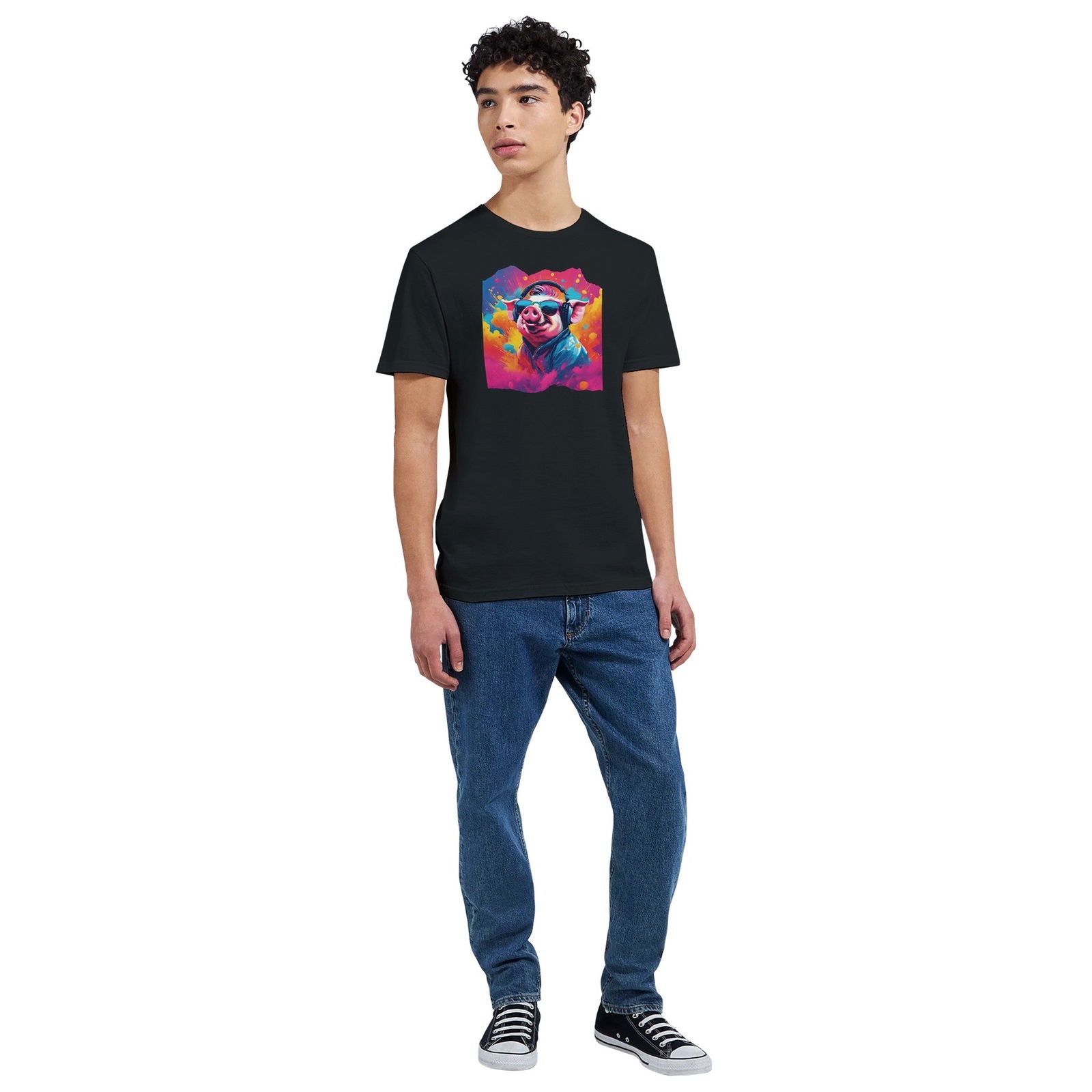 Party Animal Pig | T-Shirt Unisex - Tshirt-Fabriek.nl