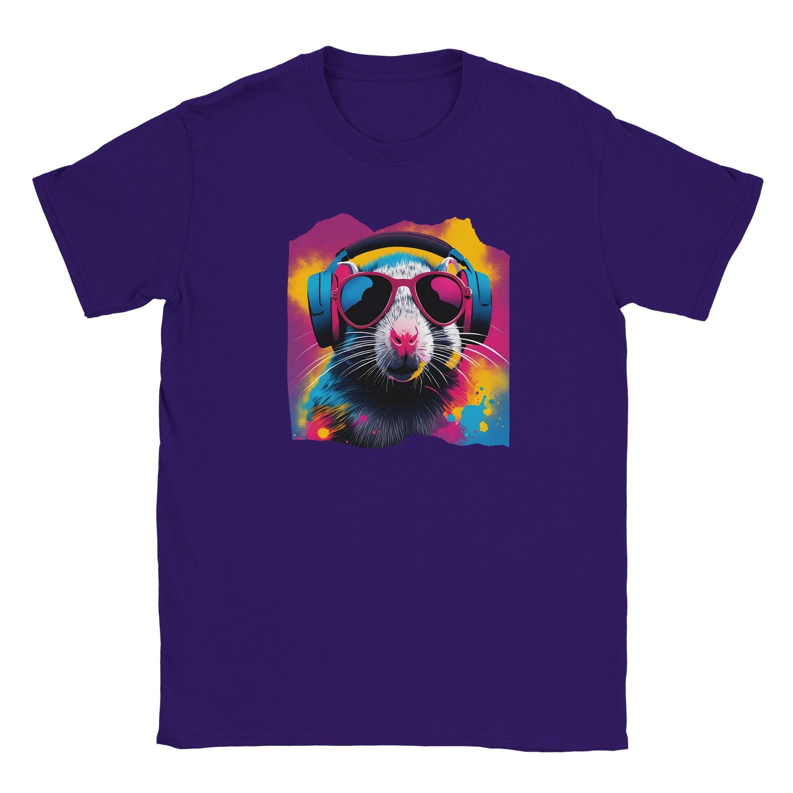 Party Animal Rat | T-Shirt Unisex - Tshirt-Fabriek.nl