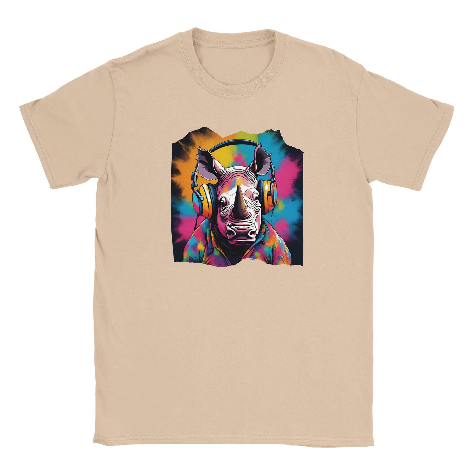 Party Animal Rhino | T-Shirt Unisex - Tshirt-Fabriek.nl