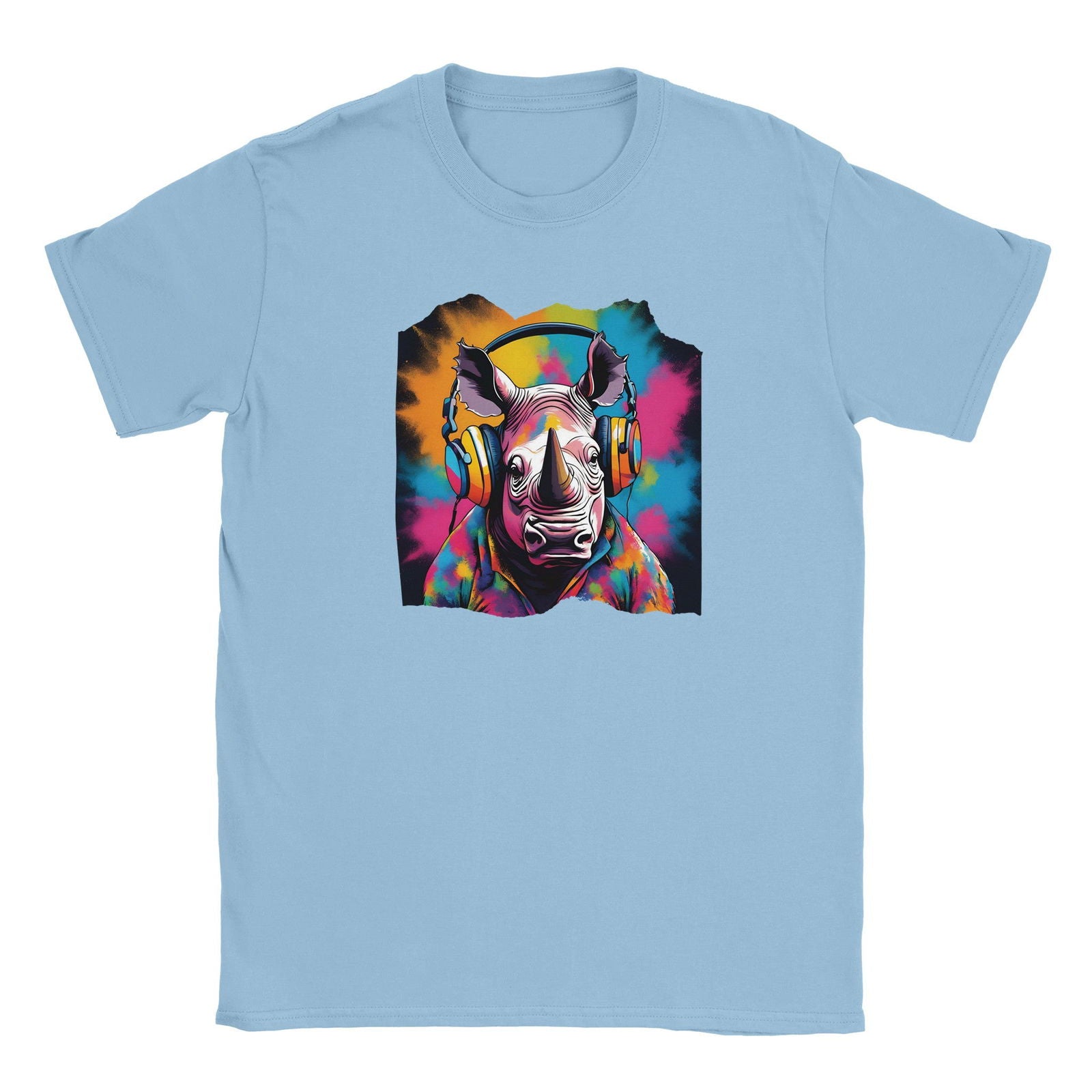 Party Animal Rhino | T-Shirt Unisex - Tshirt-Fabriek.nl