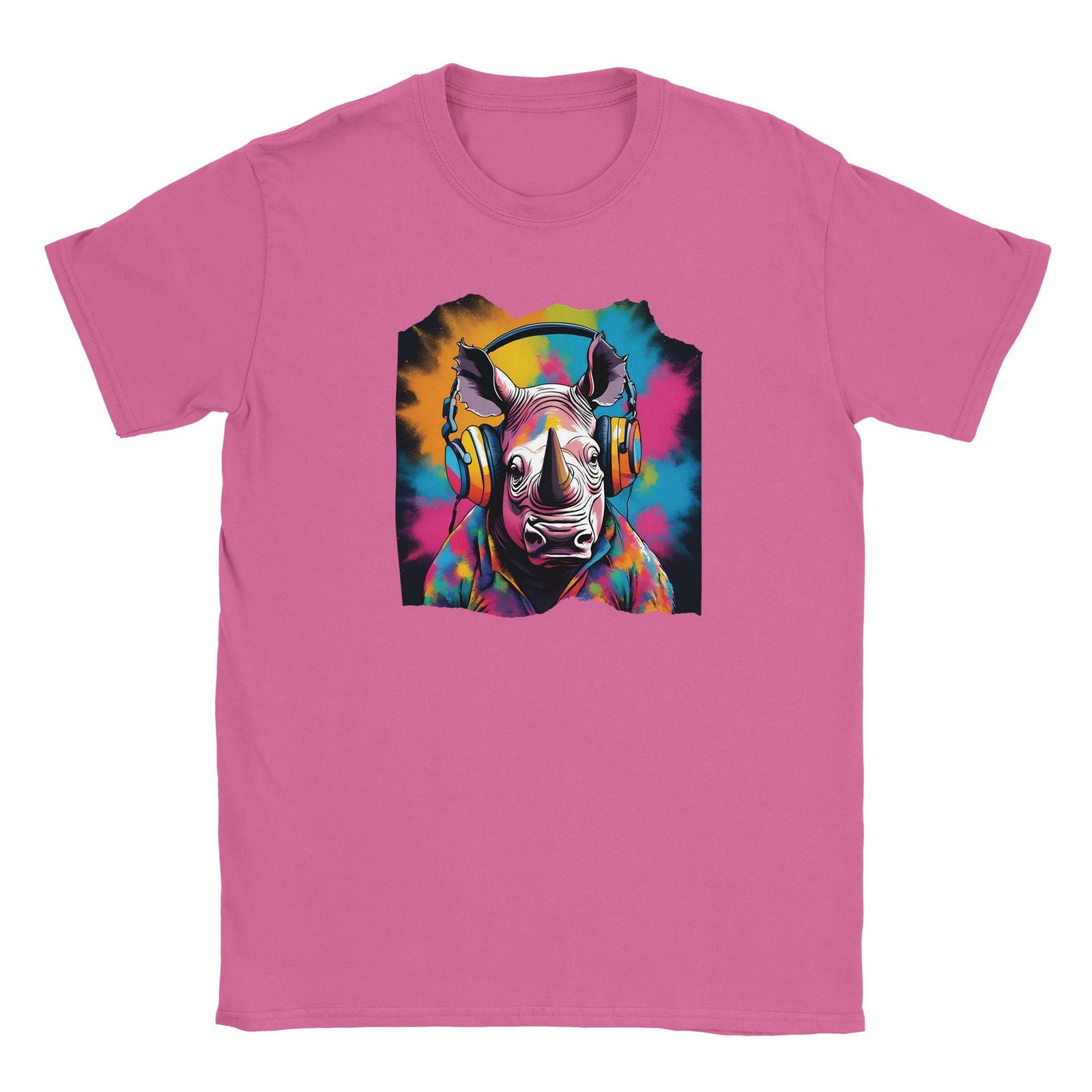 Party Animal Rhino | T-Shirt Unisex - Tshirt-Fabriek.nl