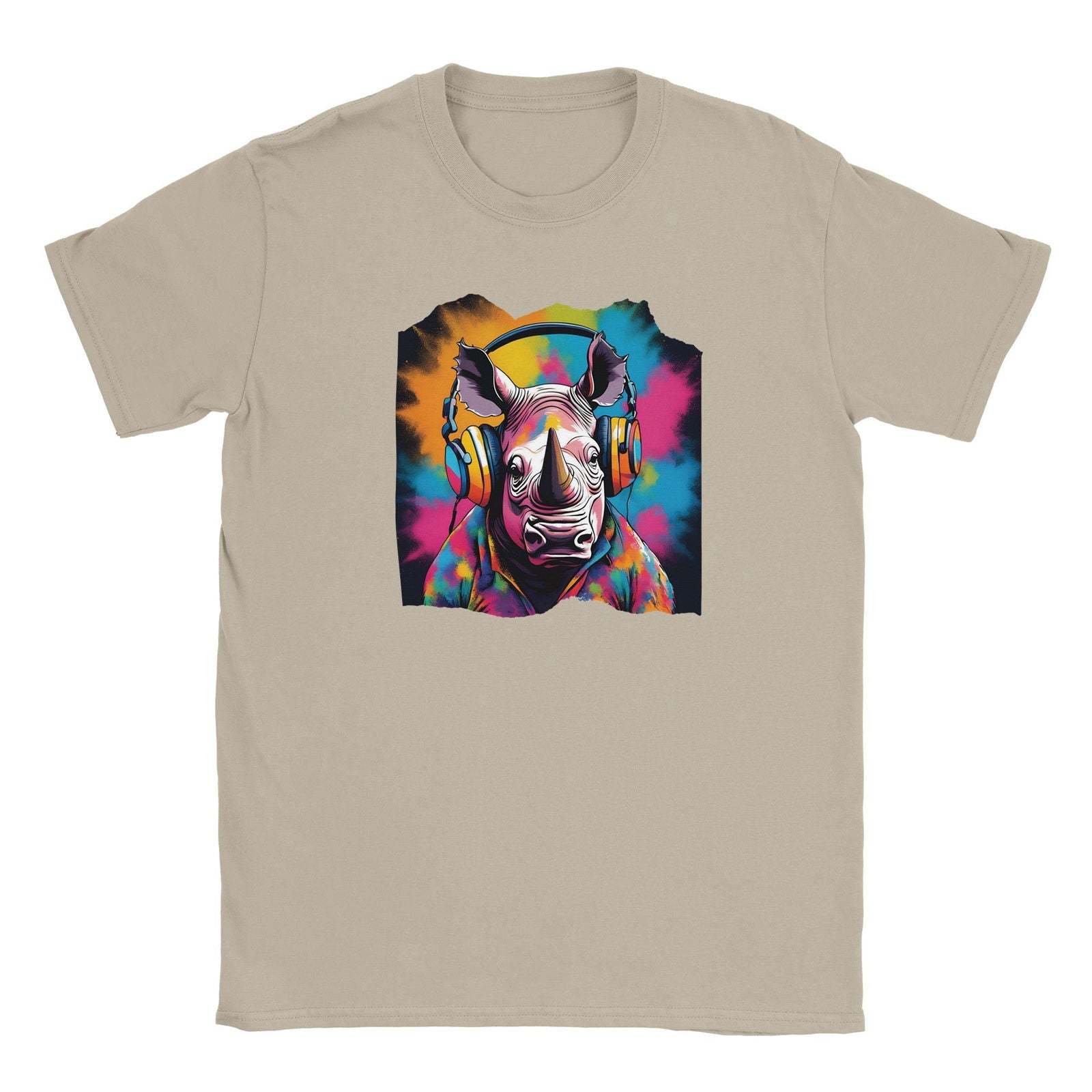 Party Animal Rhino | T-Shirt Unisex - Tshirt-Fabriek.nl