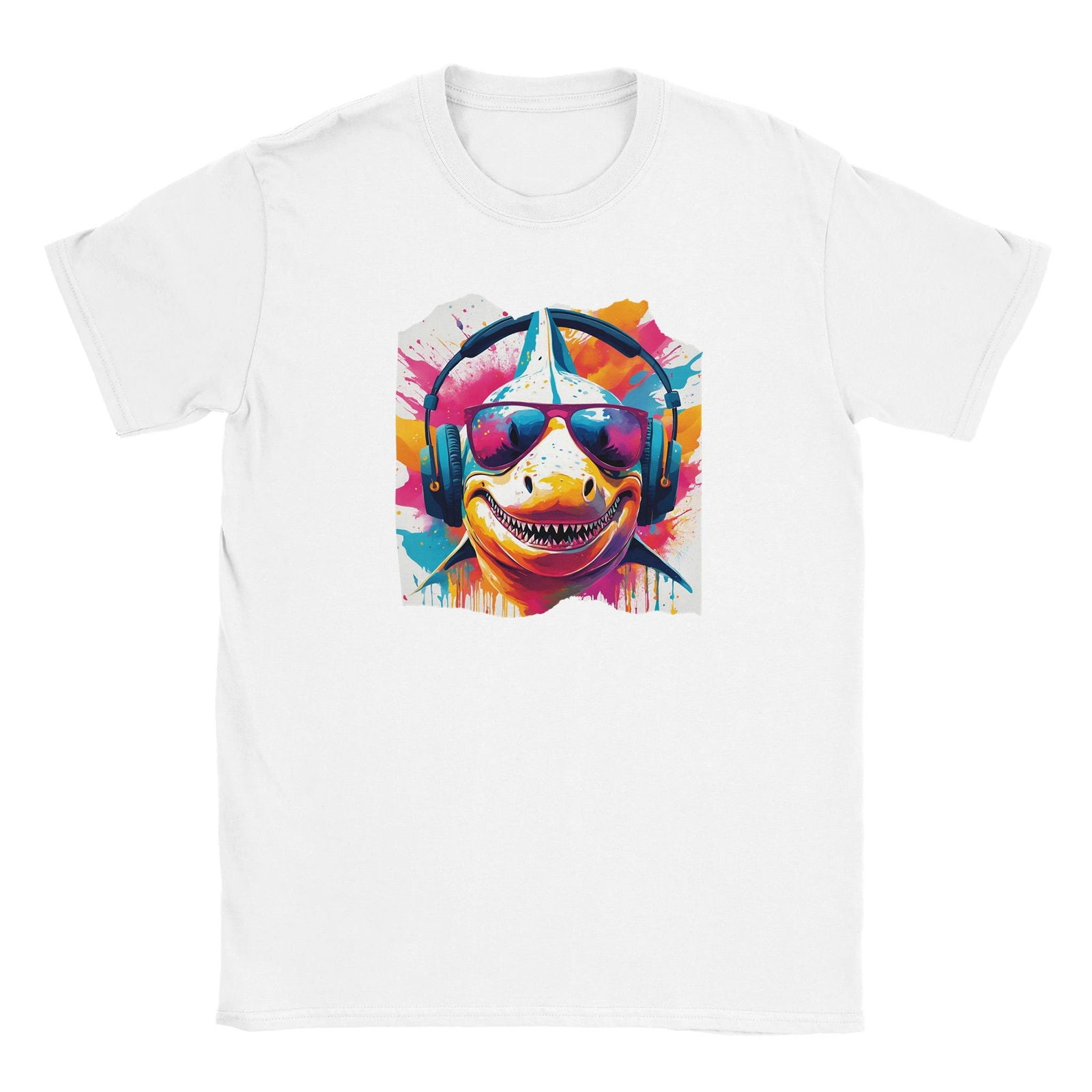 Party Animal Shark | T-Shirt Unisex - Tshirt-Fabriek.nl