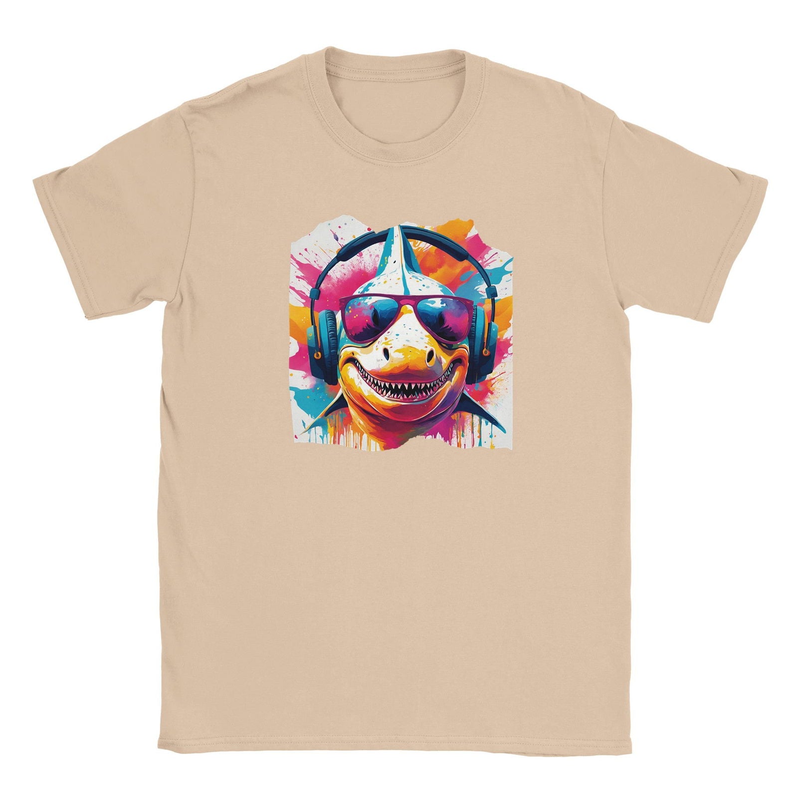 Party Animal Shark | T-Shirt Unisex - Tshirt-Fabriek.nl