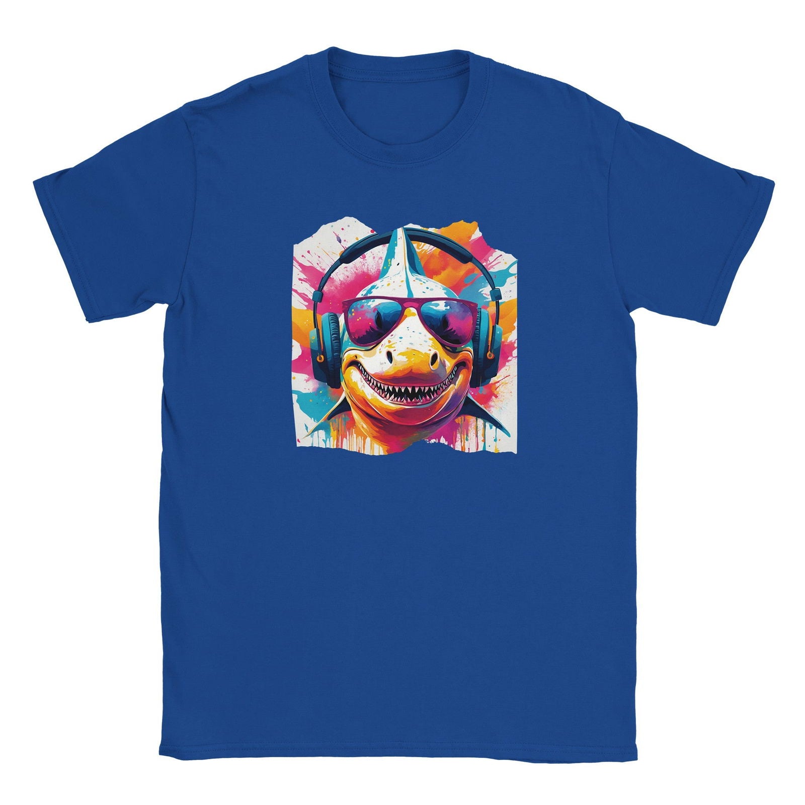 Party Animal Shark | T-Shirt Unisex - Tshirt-Fabriek.nl